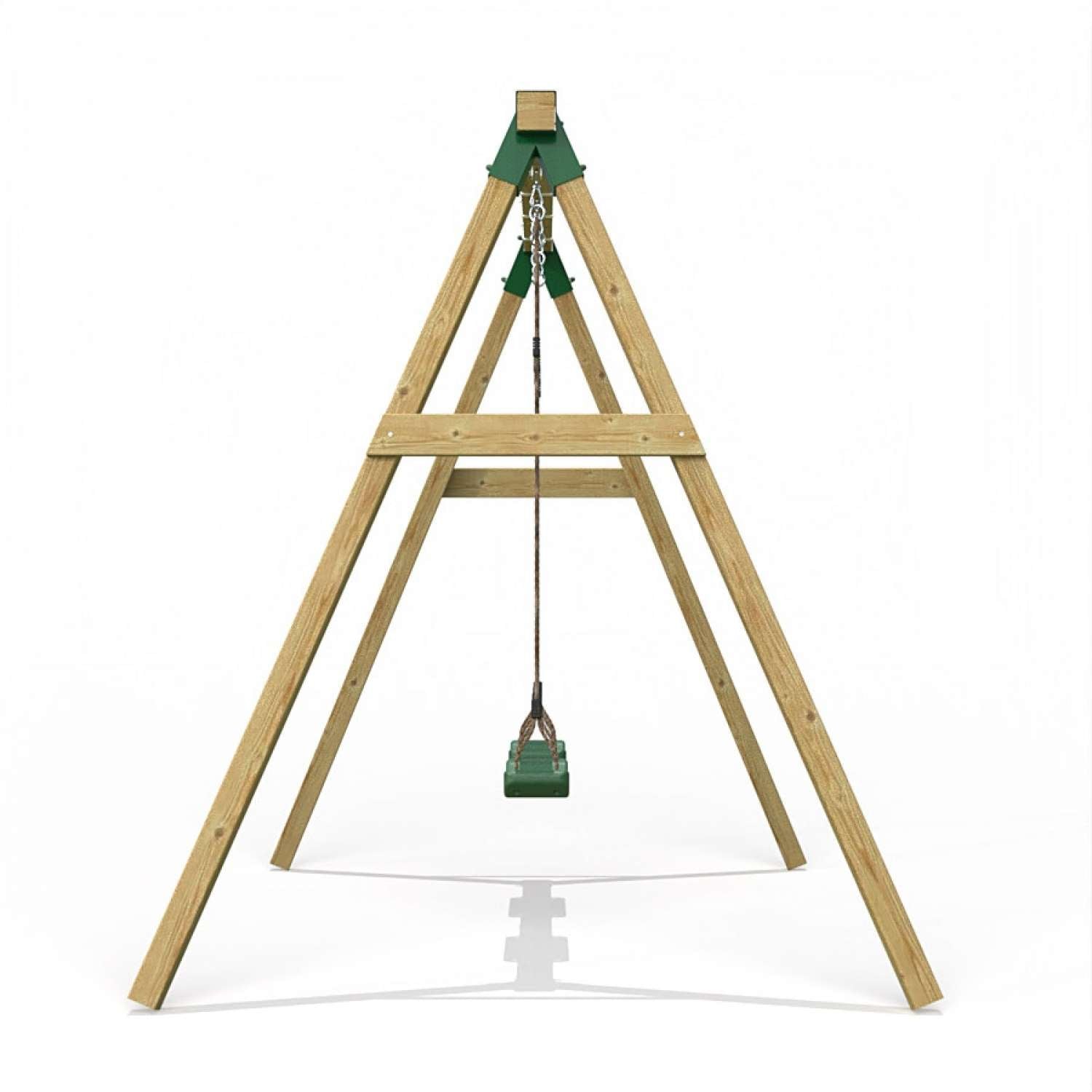 Little Rascals Double Swing Set with 2 Swing Seats