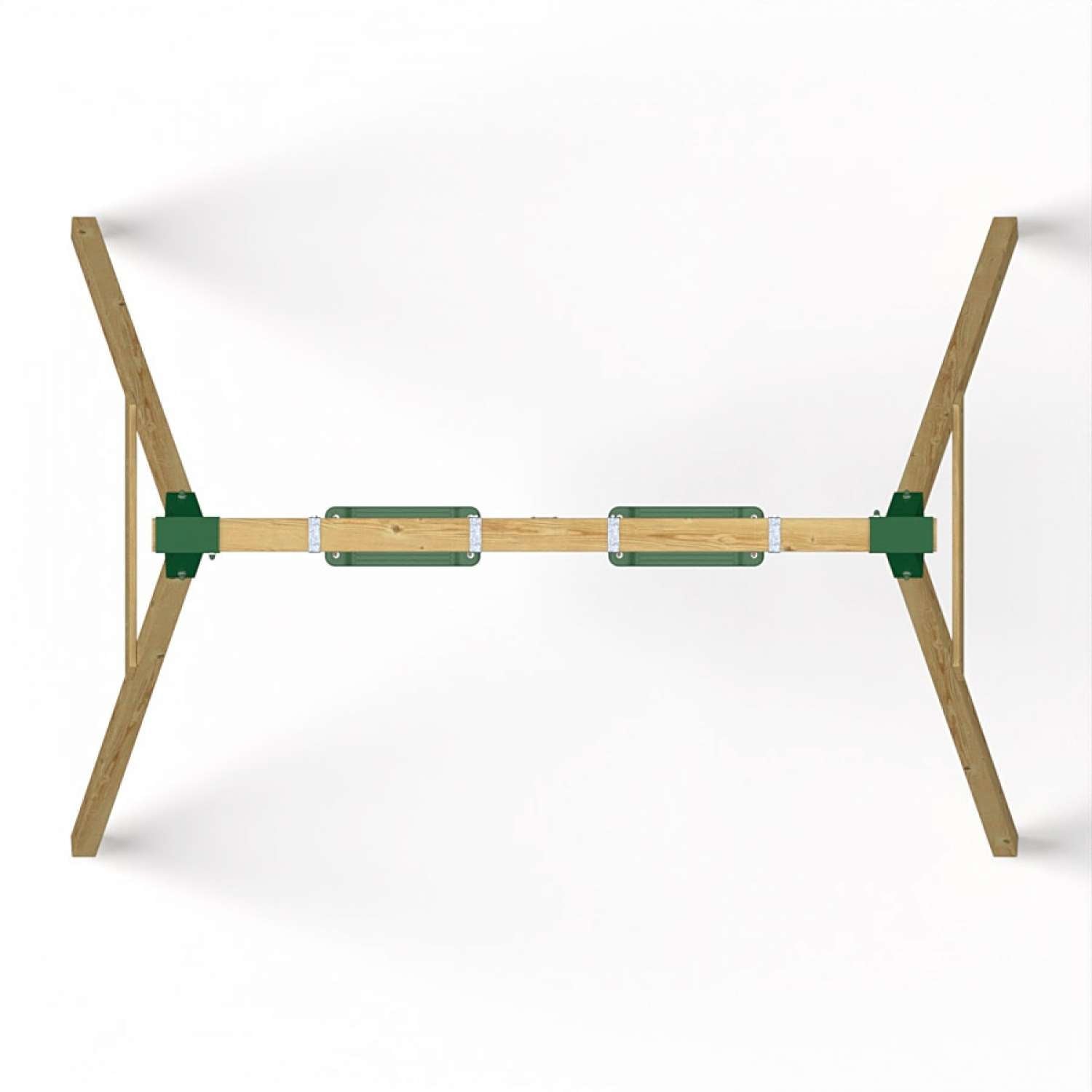 Little Rascals Double Swing Set with 2 Swing Seats