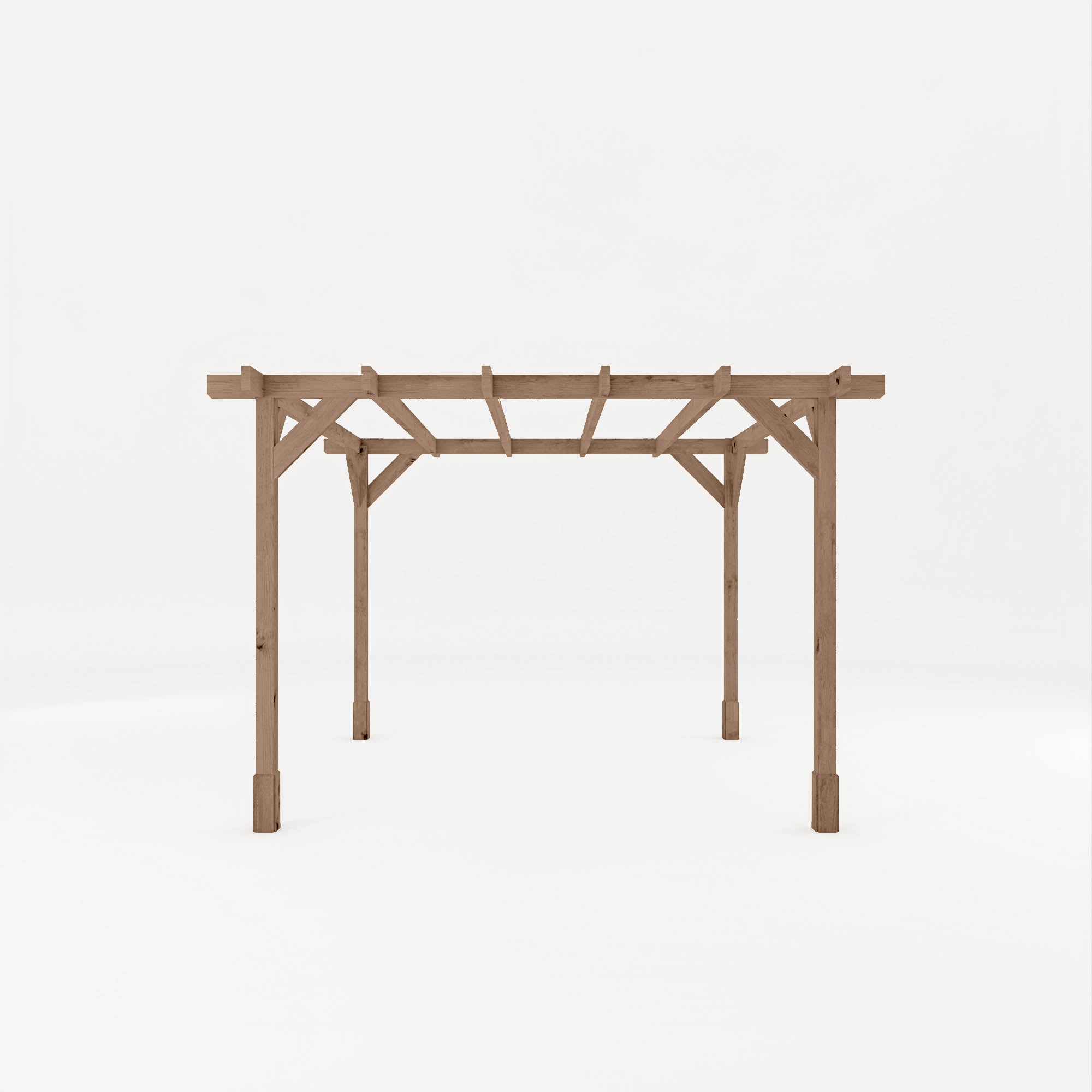 Mercia Trent Pressure Treated Pergola (3m x 3m) (SI-012-001-0001 - EAN 5029442014906)
