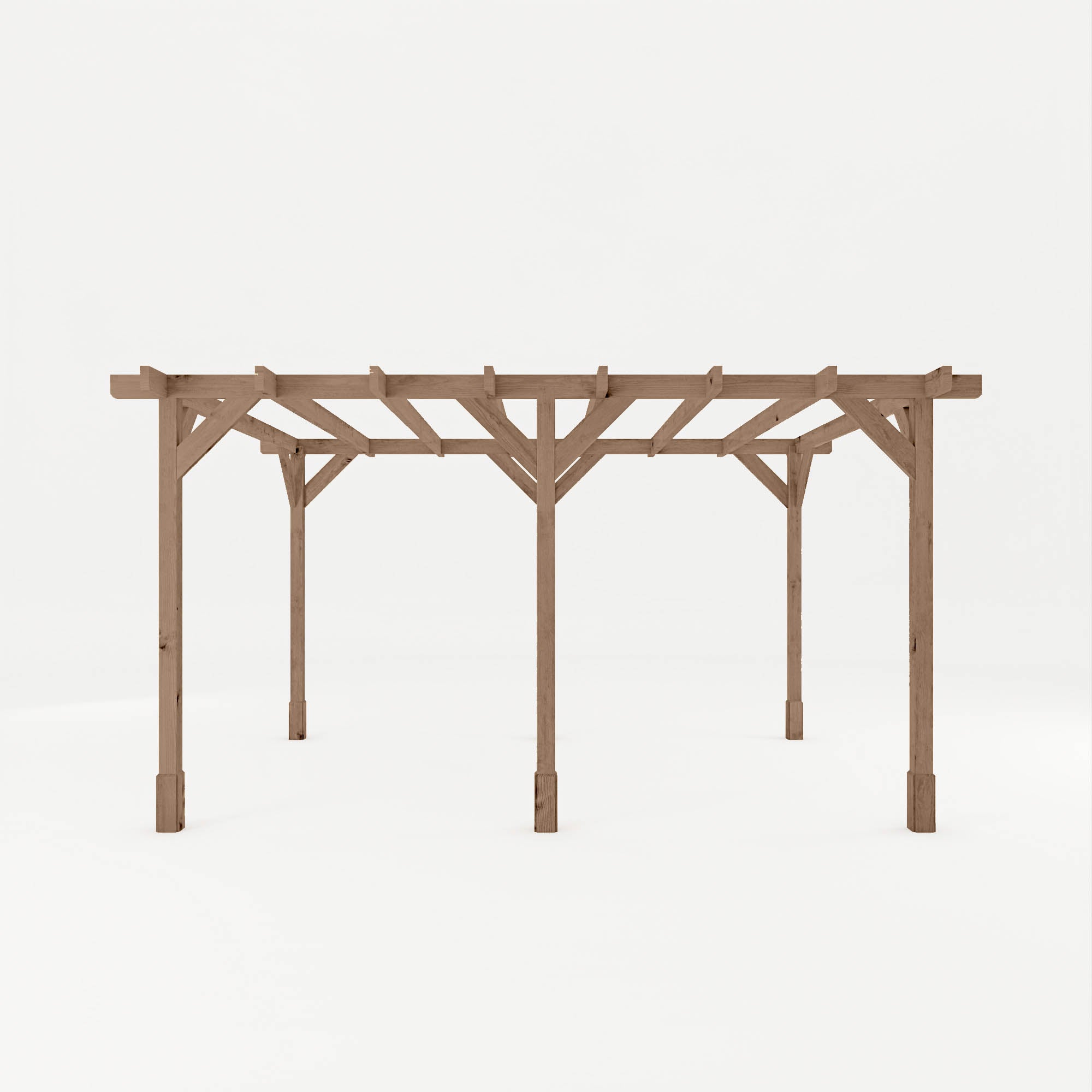 Mercia Trent Pressure Treated Pergola (3m x 4m) (SI-012-001-0002 - EAN 5029442014913)