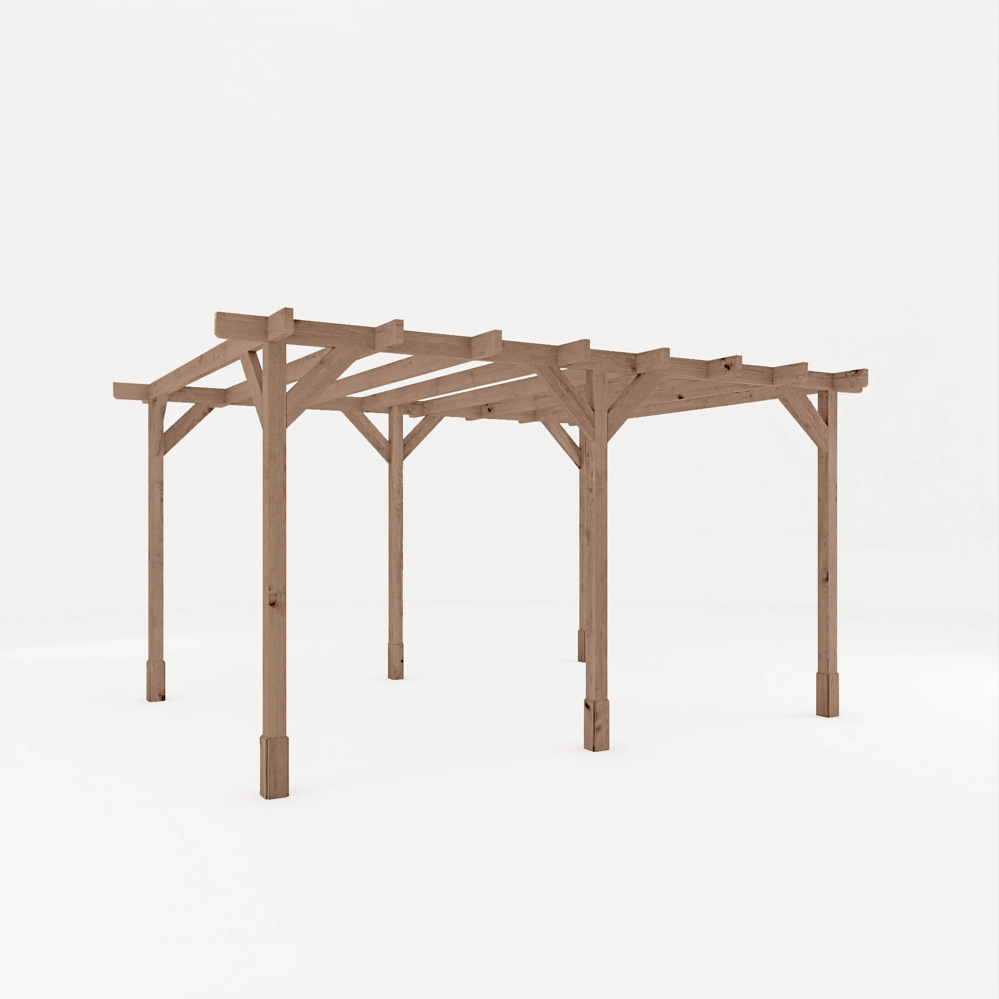 Mercia Trent Pressure Treated Pergola (3m x 4m) (SI-012-001-0002 - EAN 5029442014913)