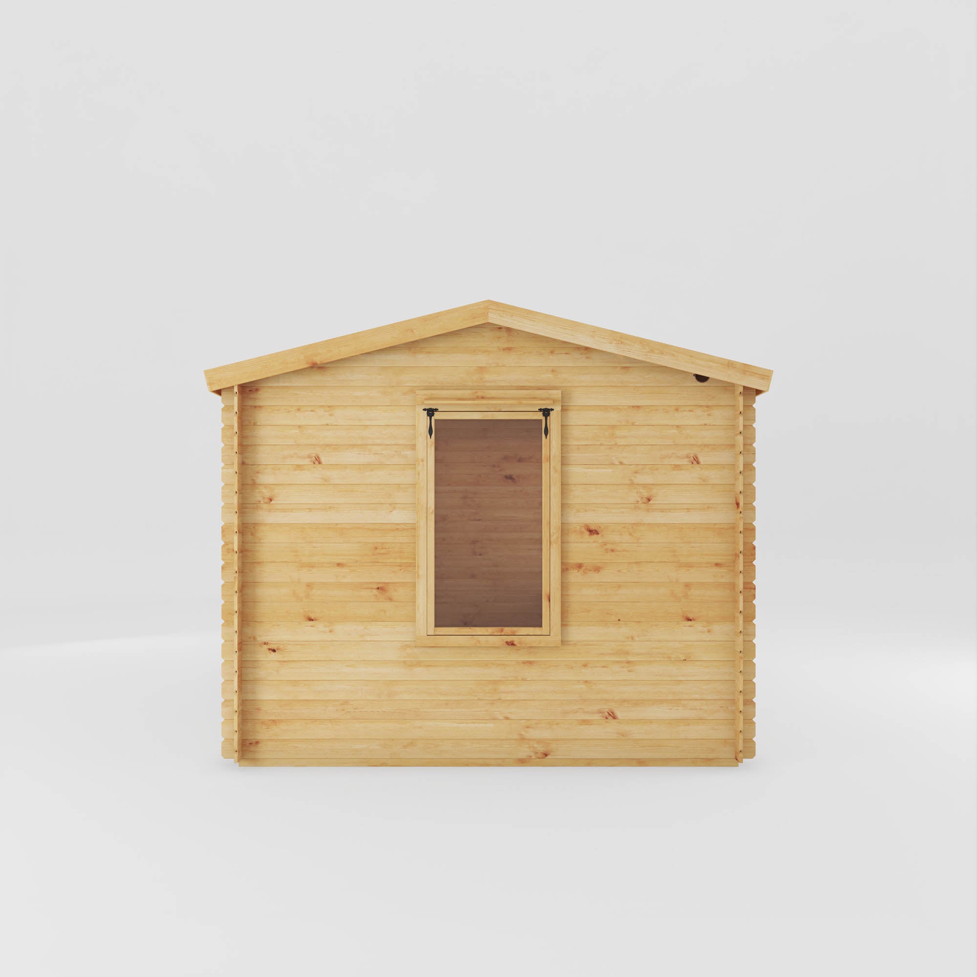 Mercia 19mm Reverse Apex Log Cabin With Side Shed (17x10) (5.1m x 3m) (SI-006-001-0041 EAN 5029442018751)