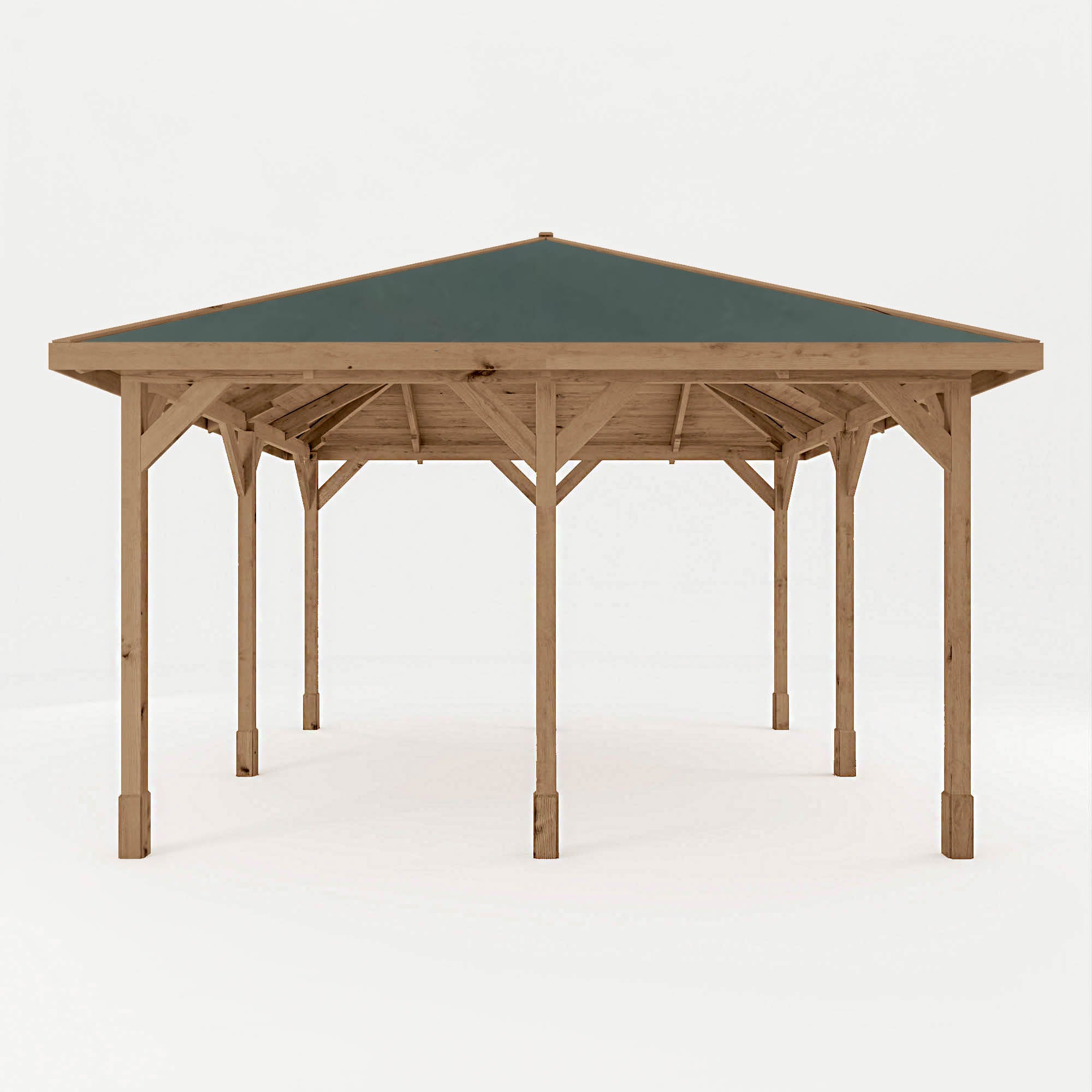 Mercia Carlton Pressure Treated Gazebo (4m x 4m) (SI-012-002-0006 - EAN 5029442014951)