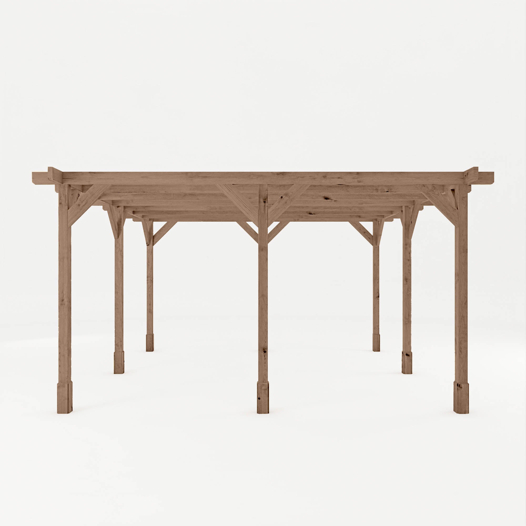 Mercia Trent Pressure Treated Pergola (4m x 4m) (SI-012-001-0003 - EAN 5029442014920)