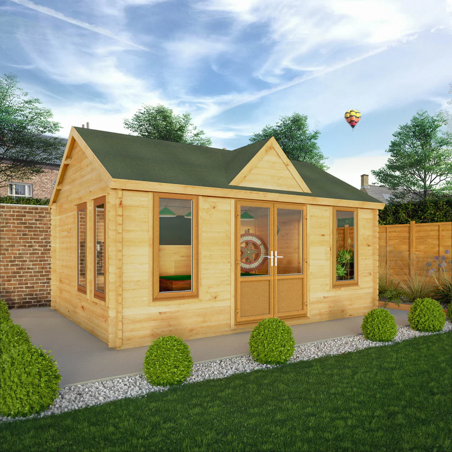 ) (SI-Mercia 44mm Clock Tower Log Cabin (17x13) (5.3m x 4m006-042-0014 EAN 5029442019871)