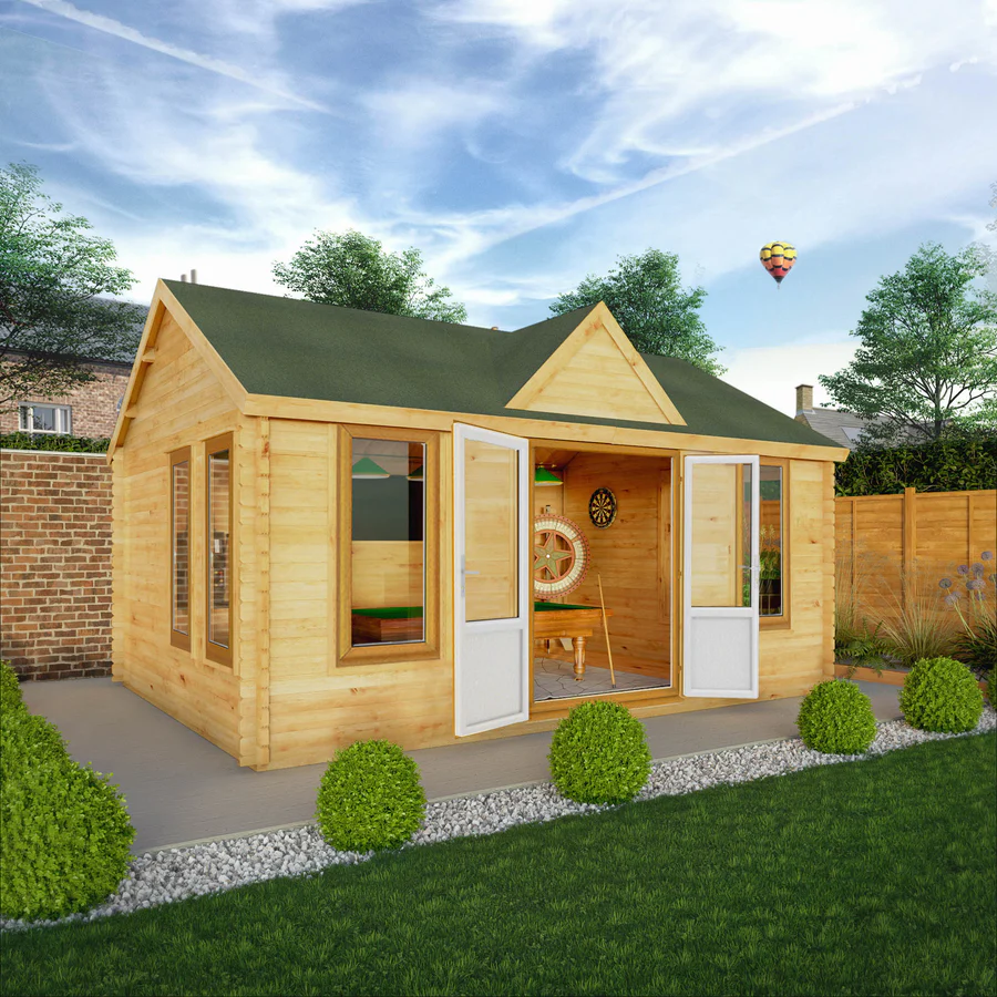 ) (SI-Mercia 44mm Clock Tower Log Cabin (17x13) (5.3m x 4m006-042-0014 EAN 5029442019871)
