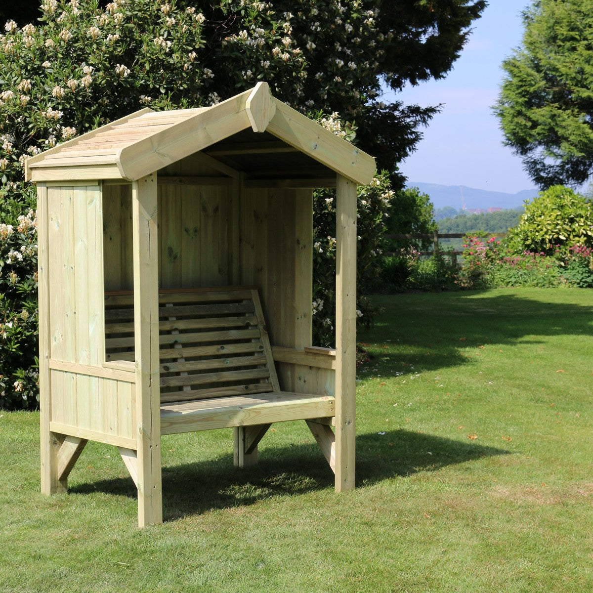 Churnet Valley Cottage Arbour Fully Enclosed 2 Seater CA101 7435353659026