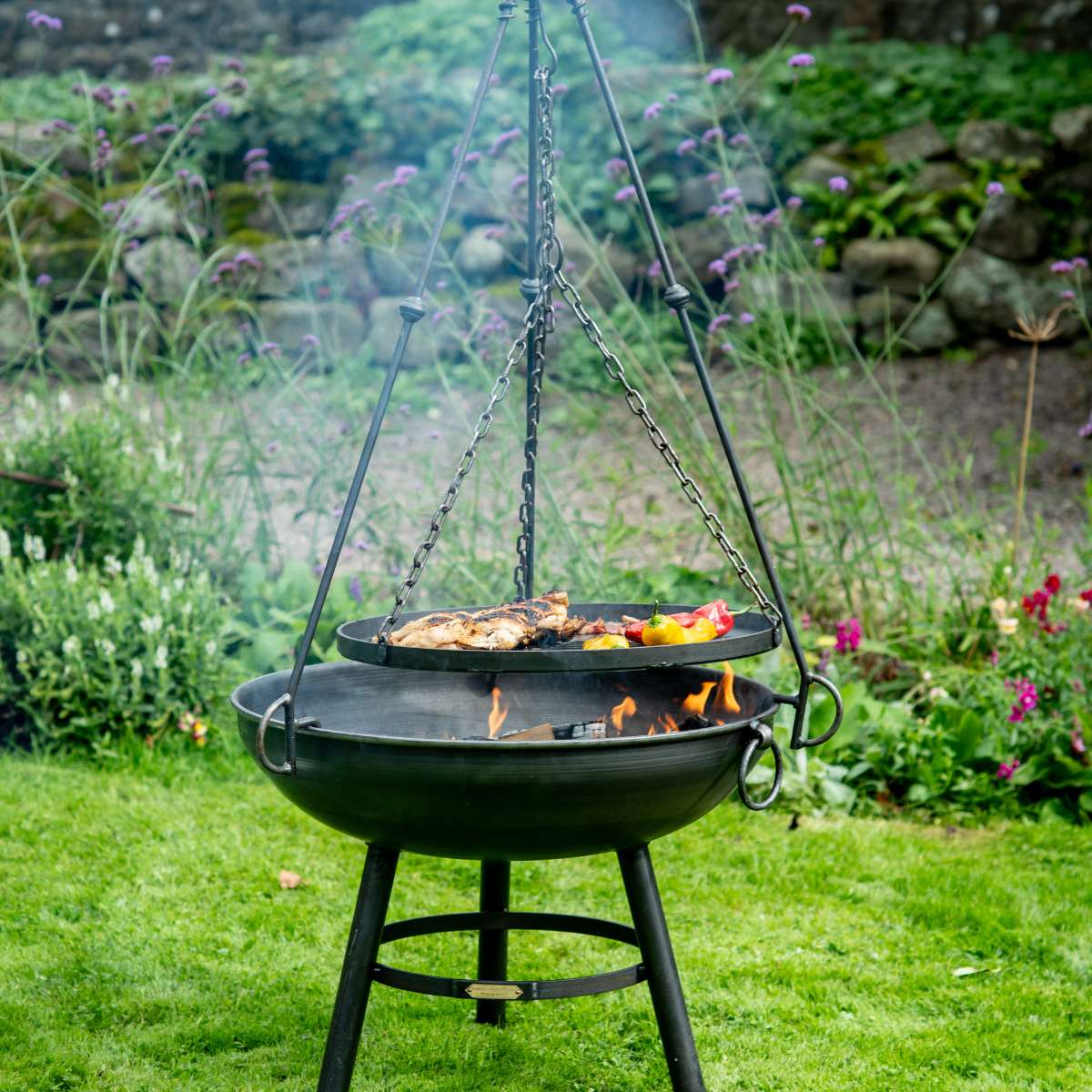 Firepits UK Tripod Cooking Rack Large for our 80 90cm fire pit TRP