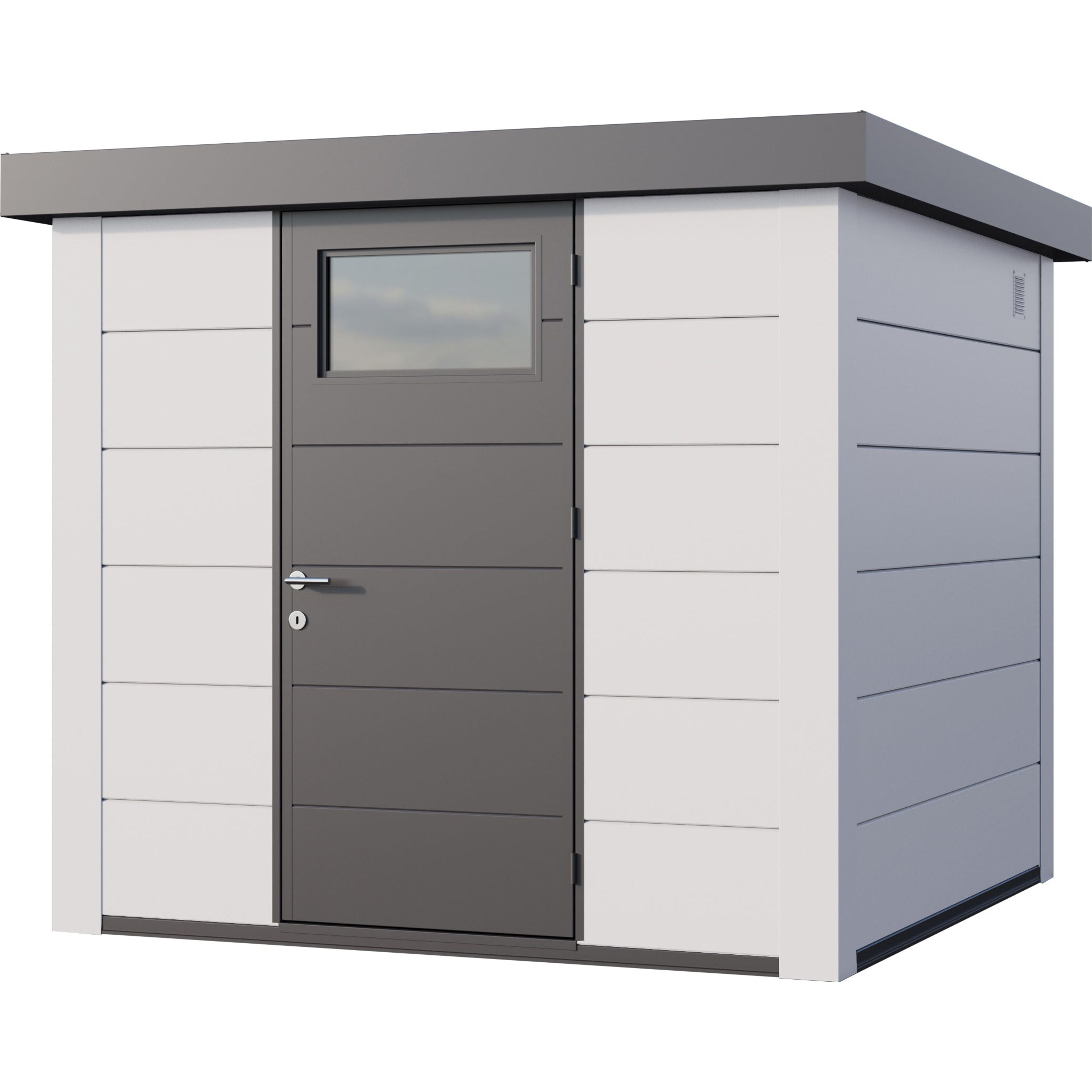 Telluria Eleganto 2424 Heavy Duty Metal Shed (8x8)