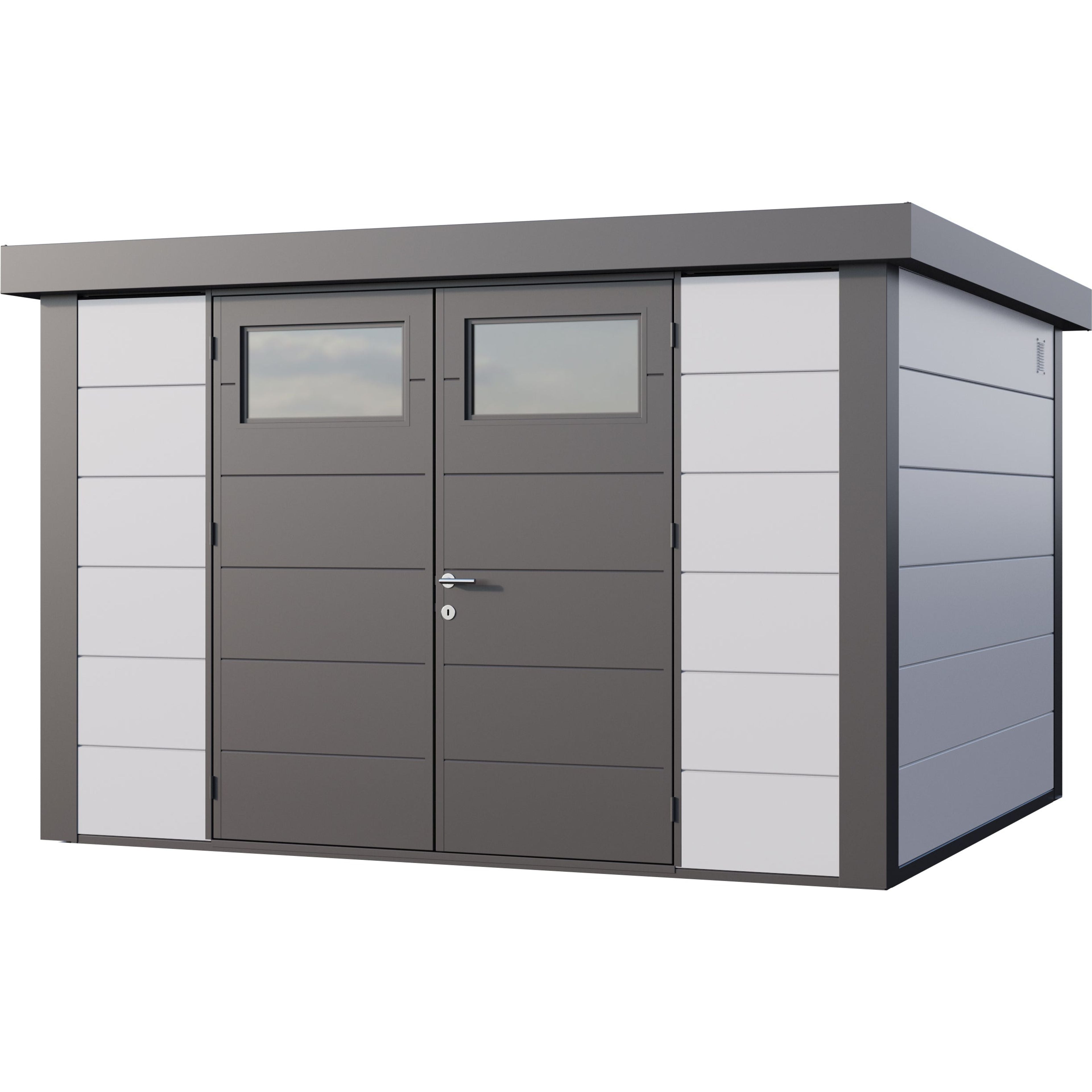 Telluria Eleganto 3330 Heavy Duty Metal Shed (11x10)