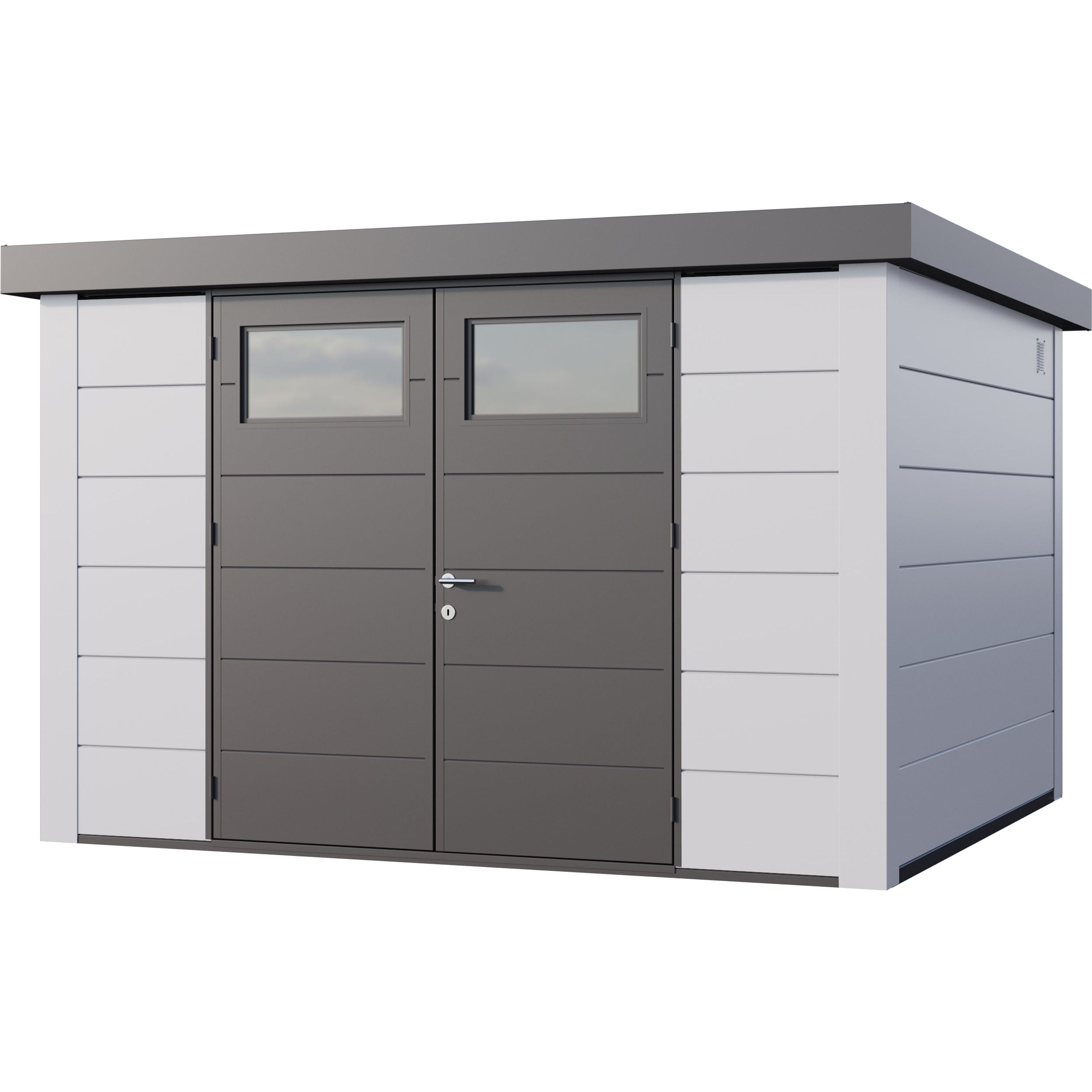 Telluria Eleganto 3330 Heavy Duty Metal Shed (11x10)