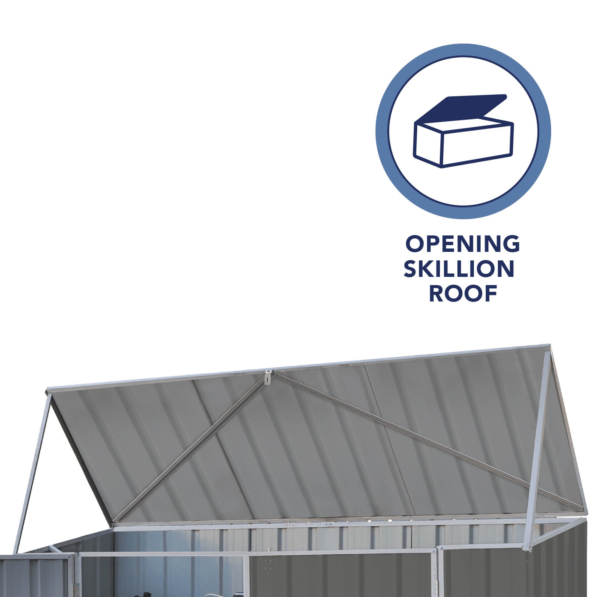 Mercia Absco Metal Bike Store (7x3) (2.26m x 0.78m) (ESDXL20MET129 - EAN 5029442013503)