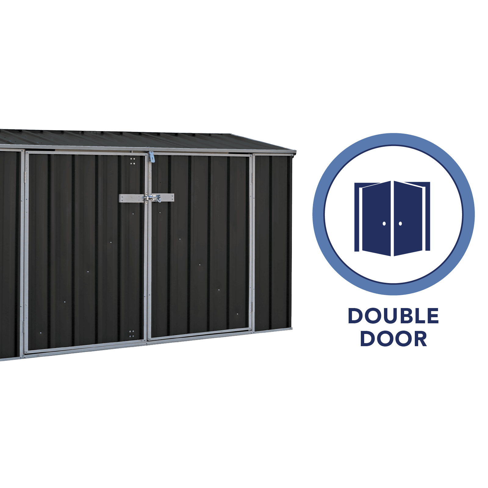 Mercia Absco Metal Bike Store (7x3) (2.26m x 0.78m) (ESDXL20MET132 EAN 5029442018768)