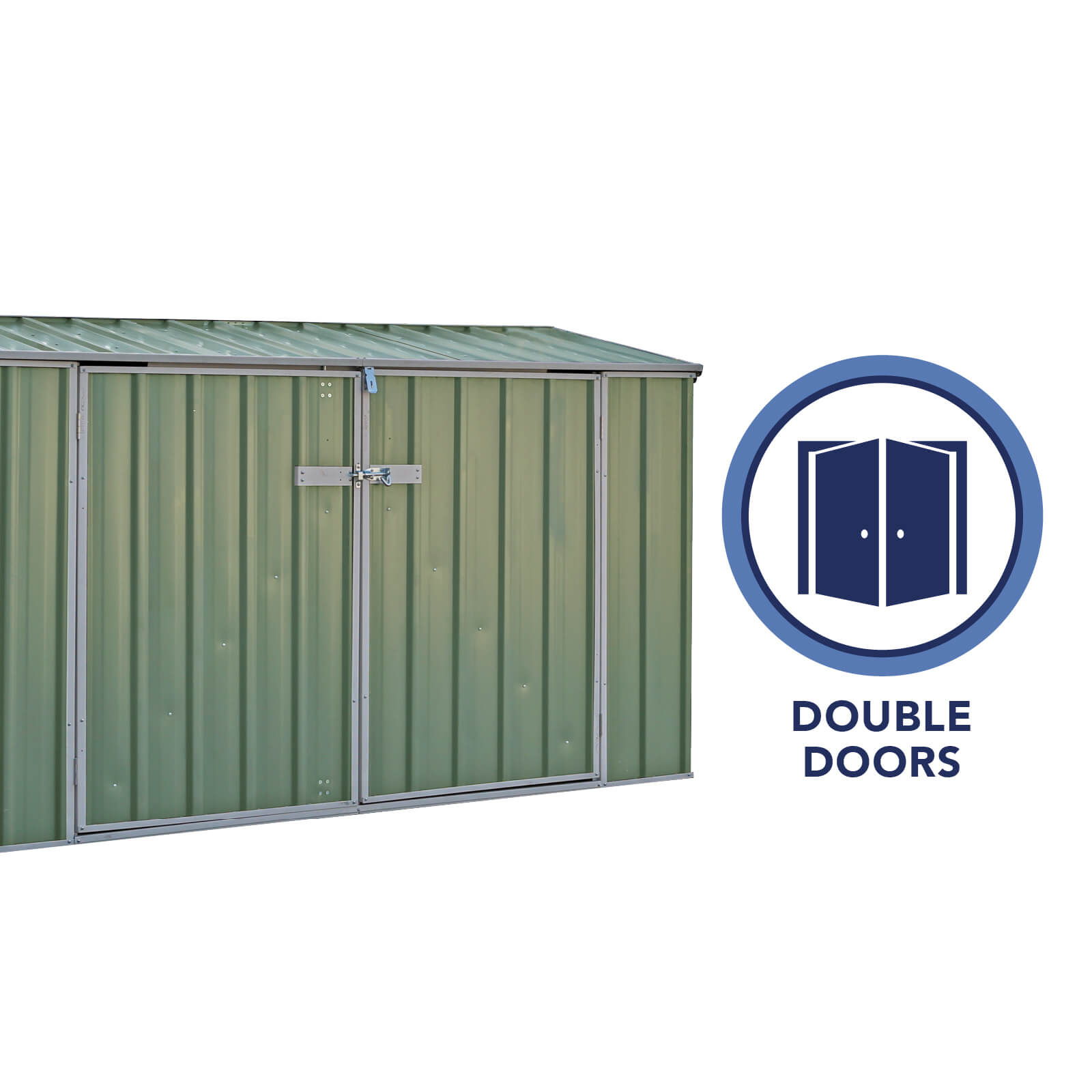 Mercia Absco Metal Bike Store (7x3) (2.26m x 0.78m) (ESDXL20MET131 EAN 5029442018737)