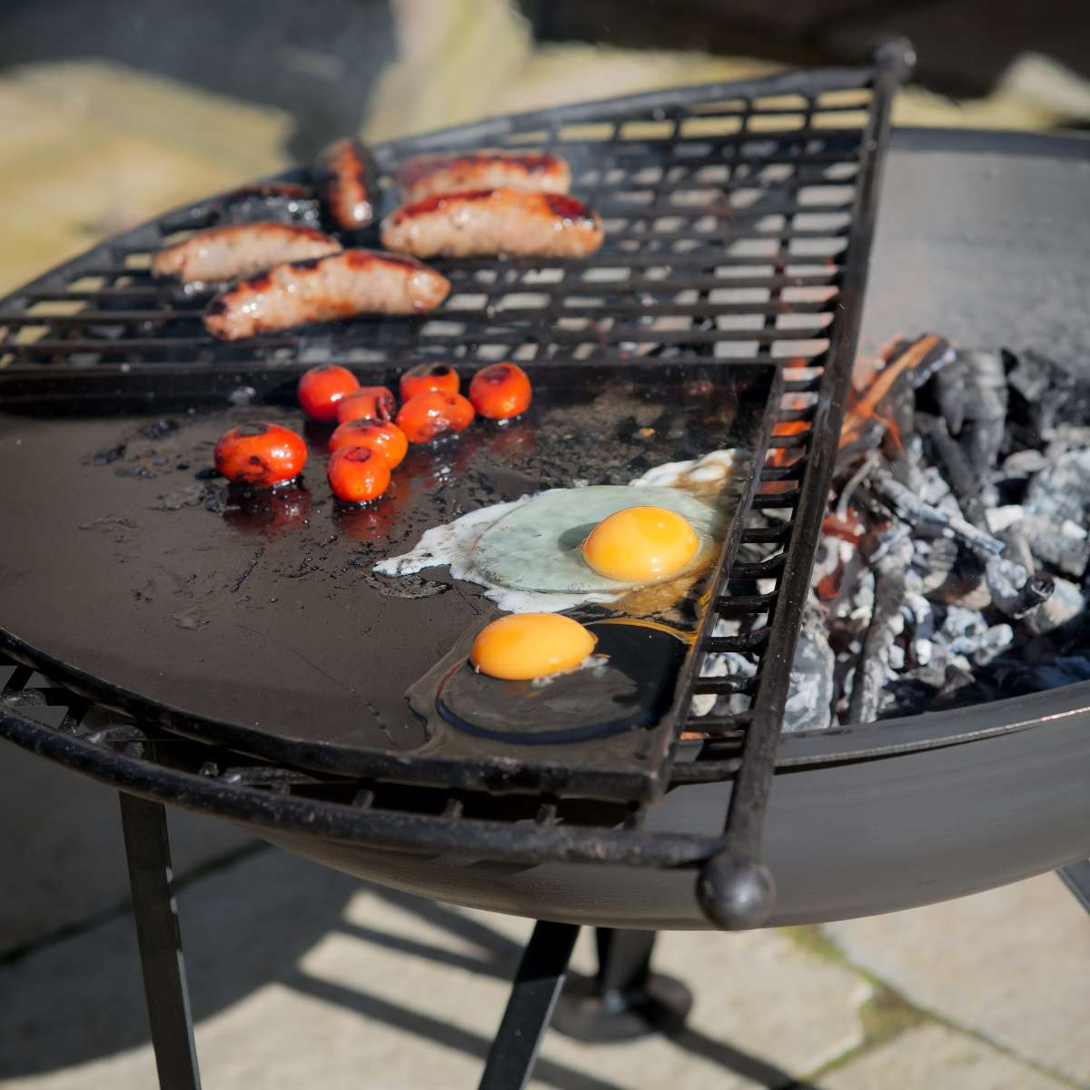 Firepits UK Hot Plate Collection (Large - for our 80cm BBQ Rack) HTPT80