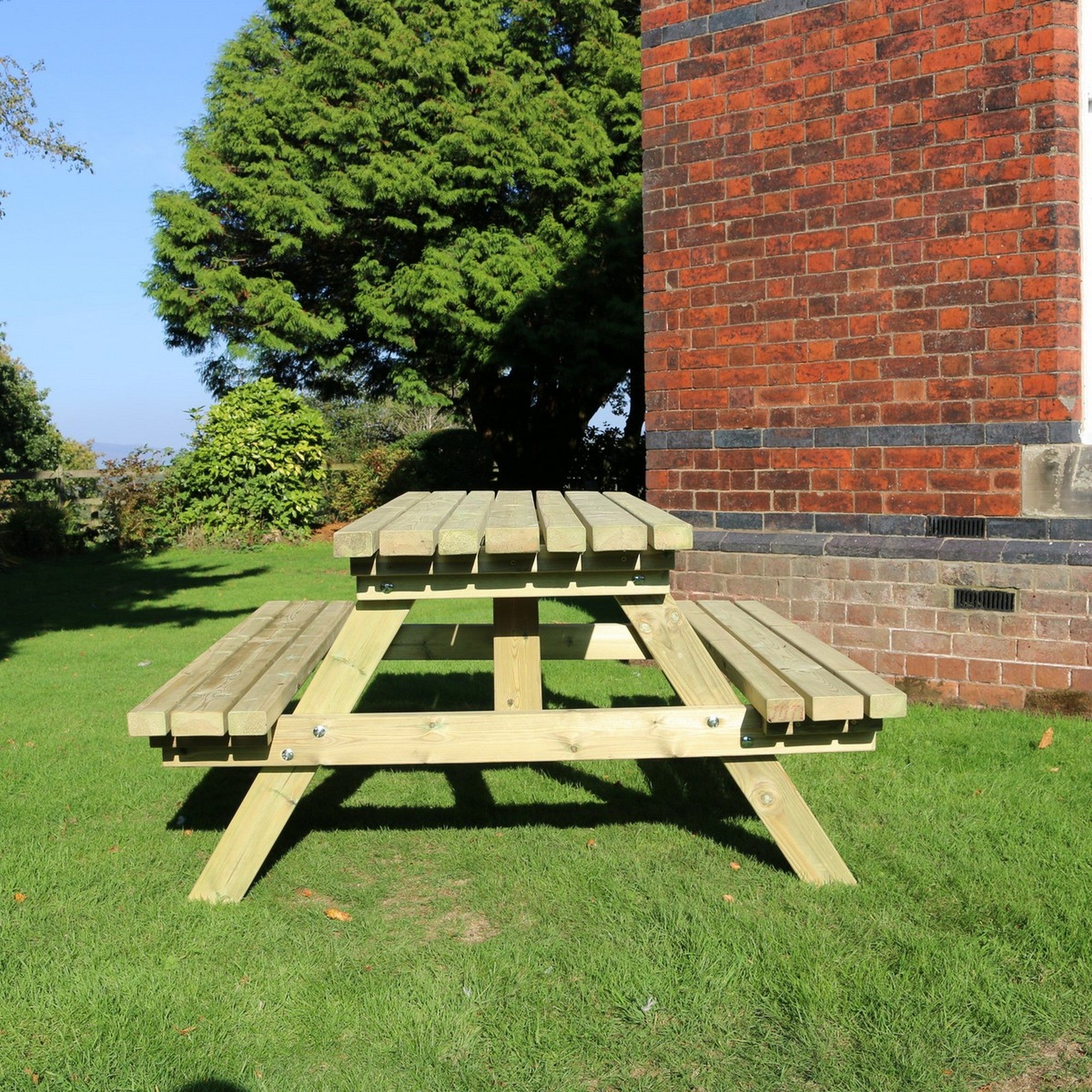 Churnet Valley Deluxe Picnic Table 1800 Length PT104 9145341341137