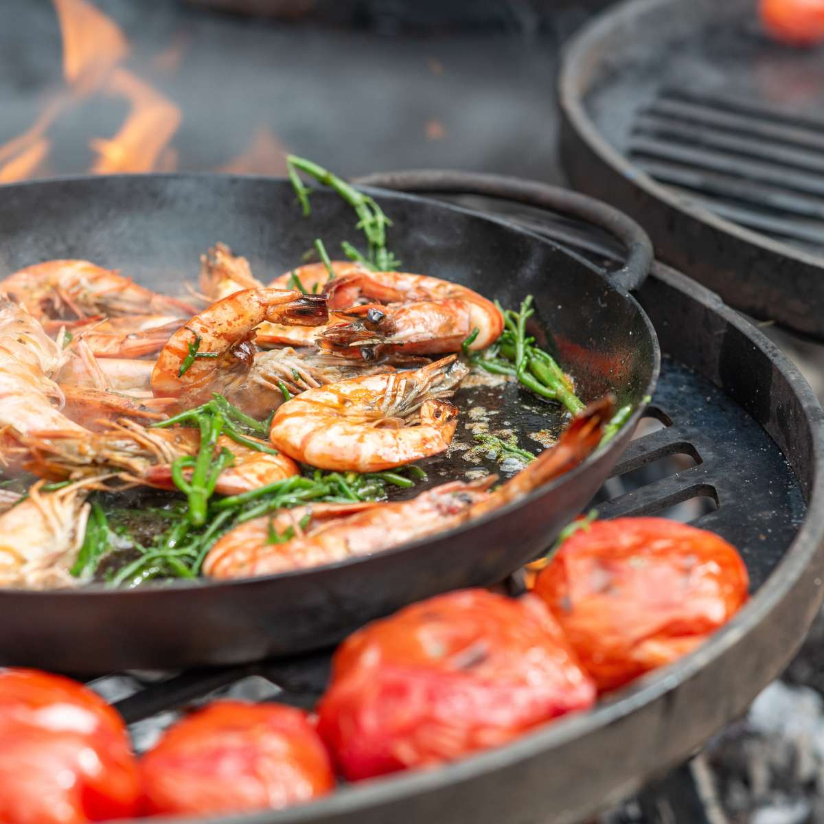 Firepits UK Skillet Pans 40cm SKIP40