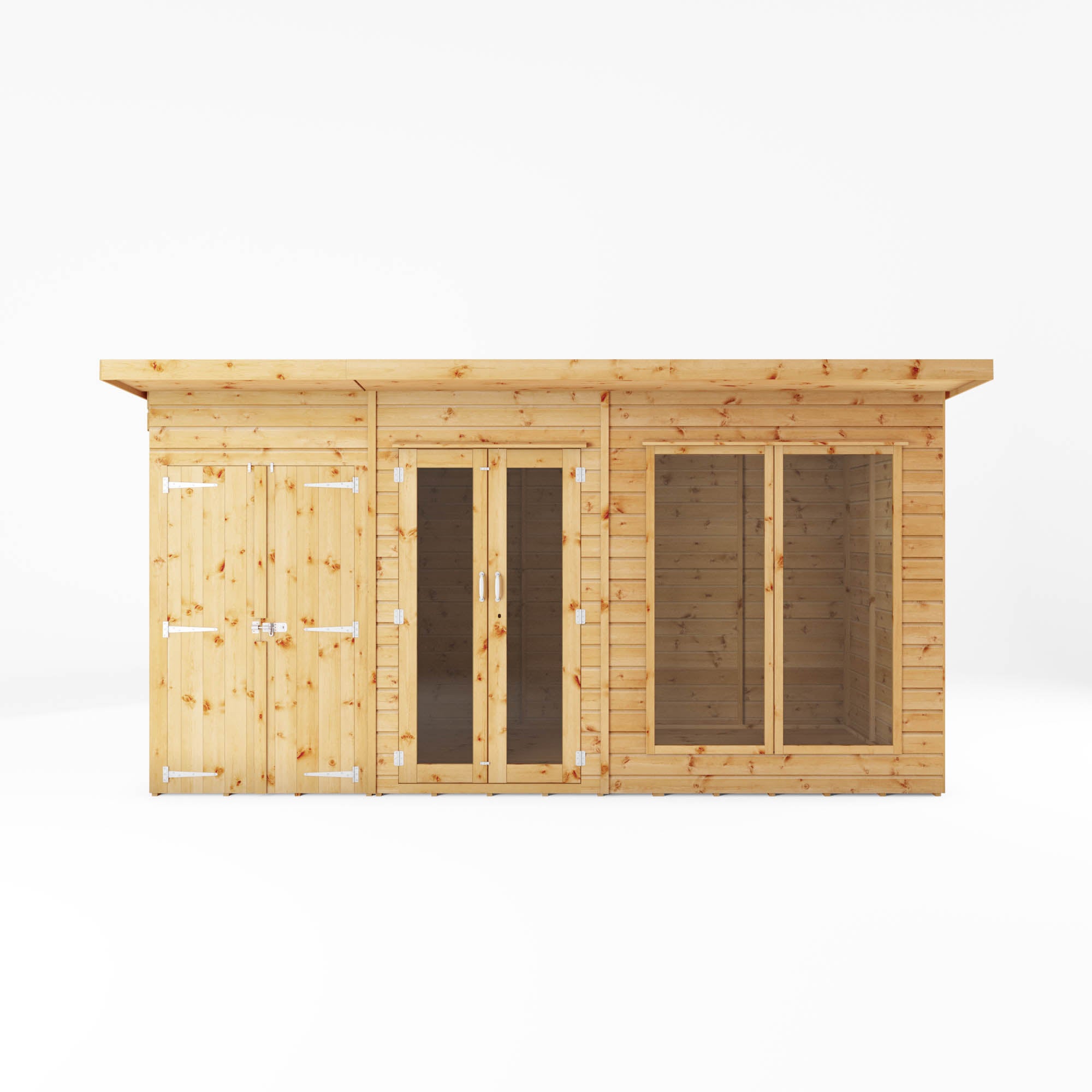 Mercia Maine Summerhouse with Side Shed (14x6) (SI-003-001-0088 - EAN 5029442008721)