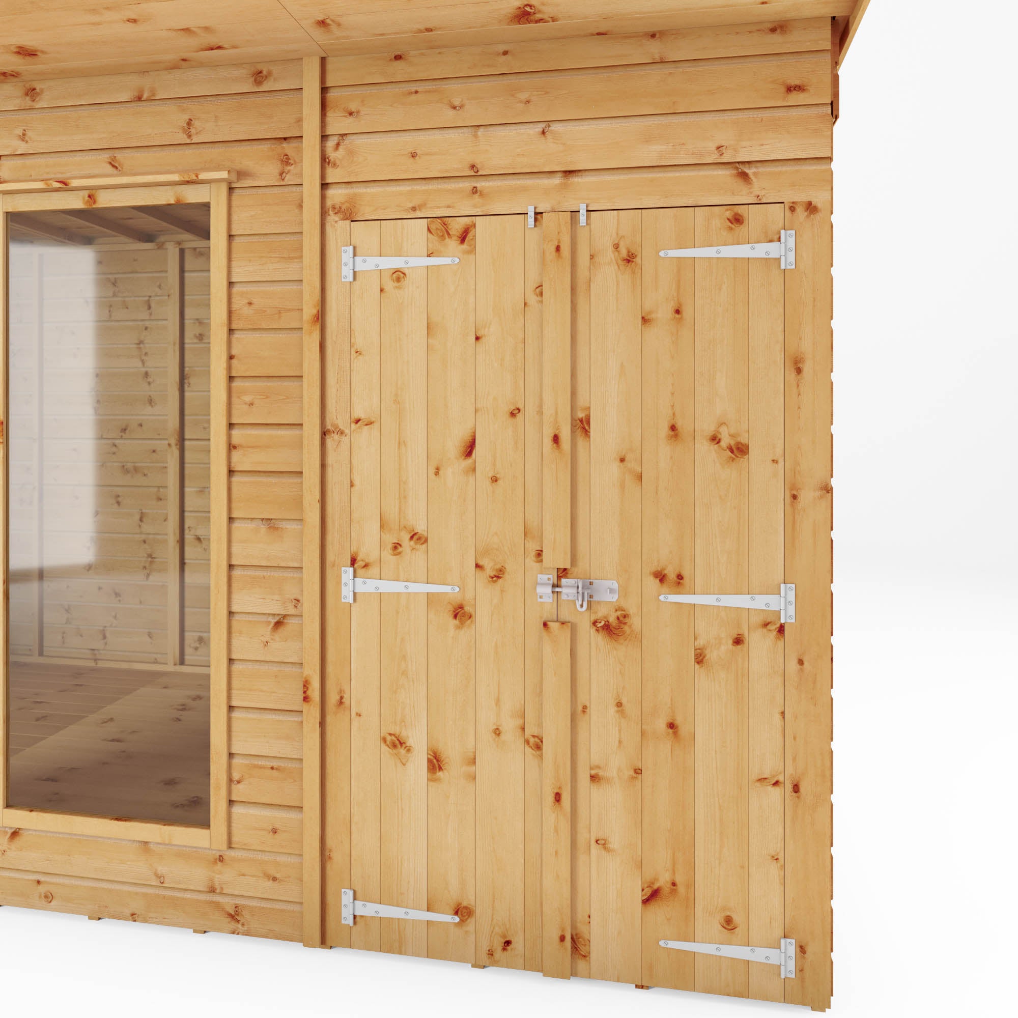 Mercia Maine Summerhouse with Side Shed (14x6) (SI-003-001-0088 - EAN 5029442008721)