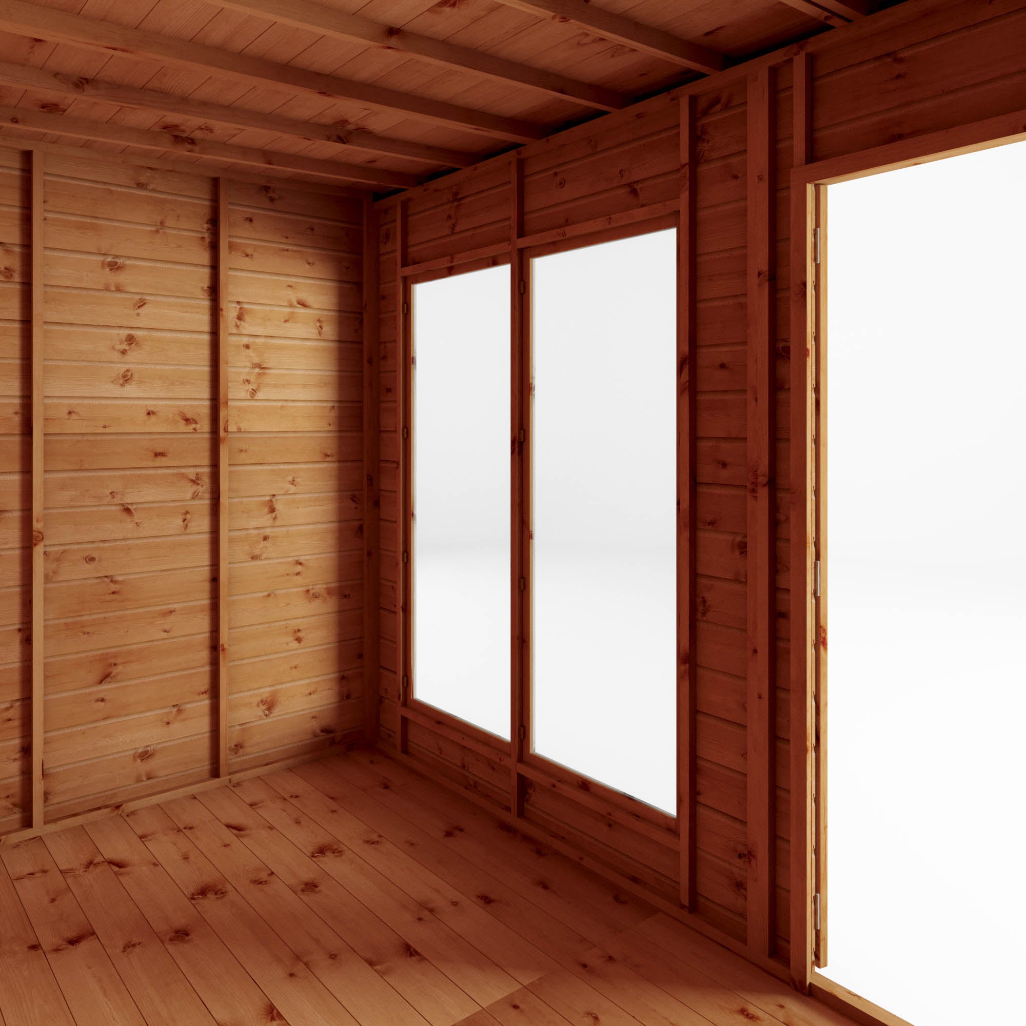 Mercia Maine Summerhouse with Side Shed (14x6) (SI-003-001-0088 - EAN 5029442008721)