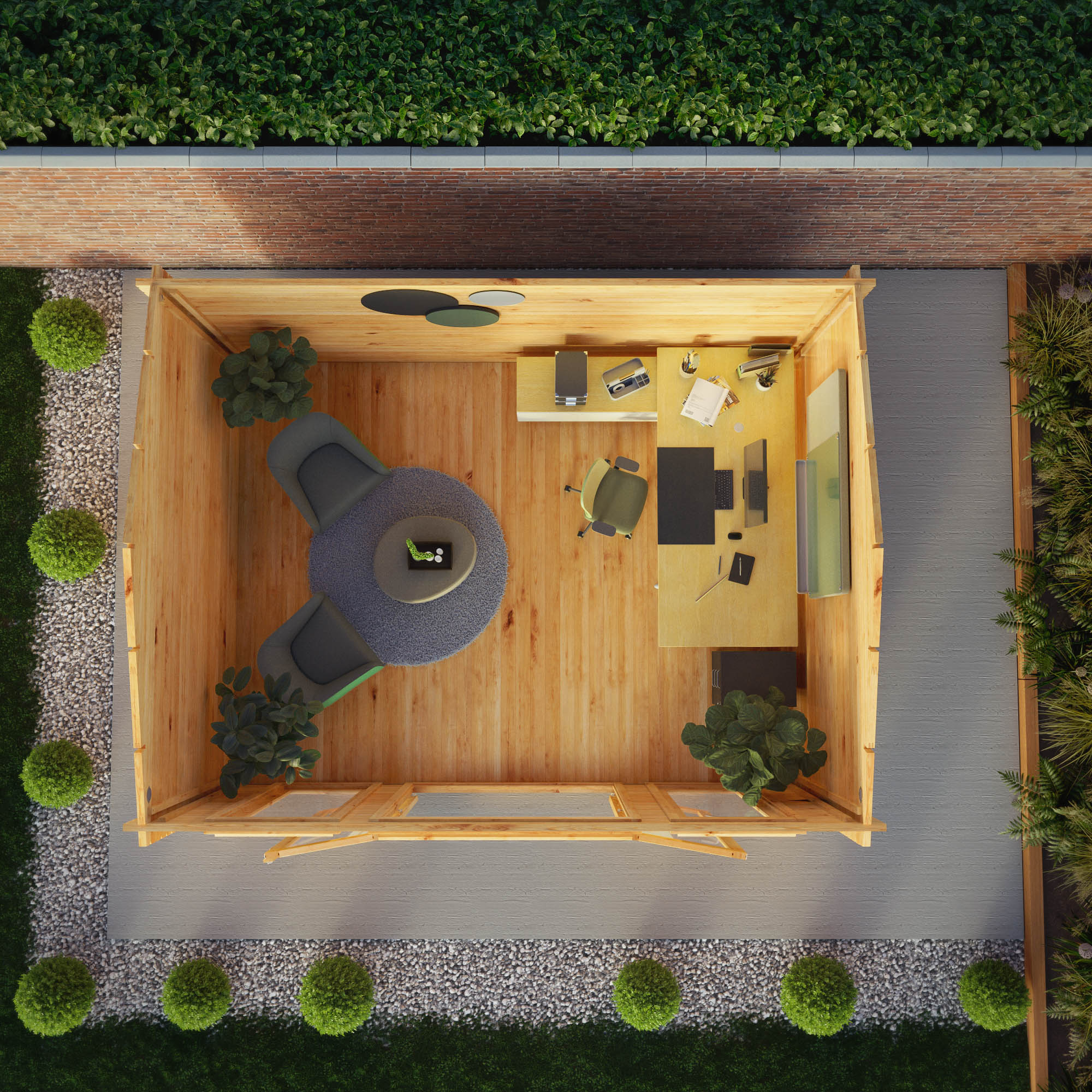 Mercia 34mm Home Office Studio (15x11) (4.5m x 3.5m) (SI-006-003-0094 EAN 5029442005706)