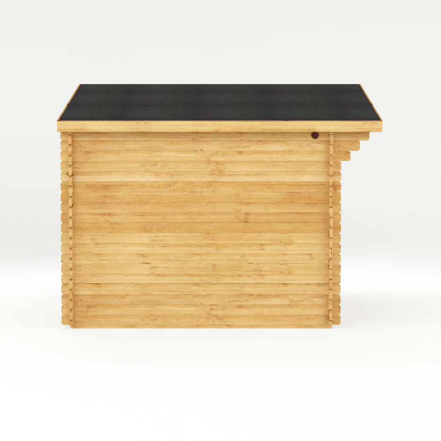 Mercia 44mm Retreat Log Cabin (13x10) (4m x 3m) (SI-006-041-0019 EAN 5029442019079)