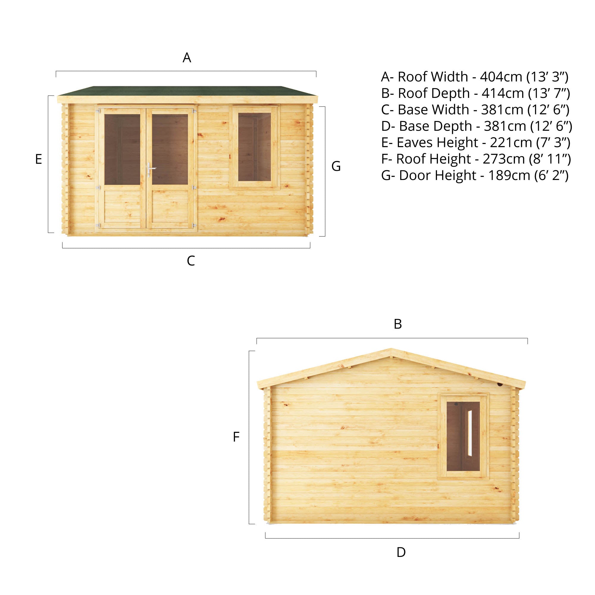 Mercia 44mm Home Office Elite (13x13) (4m x 4m) (SI-006-004-0102 EAN 5029442019420)