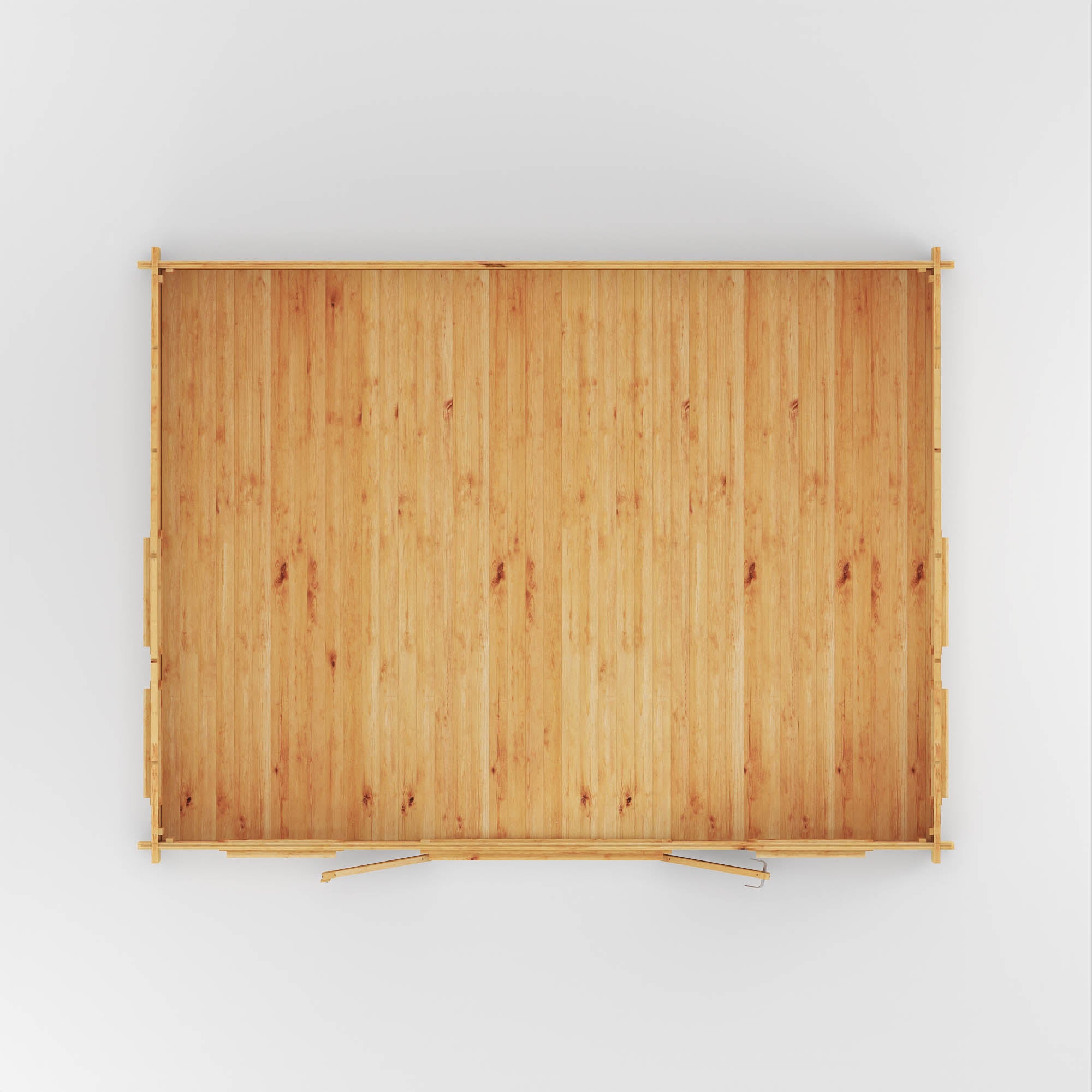 Mercia 44mm Clock Tower Log Cabin (17x13) (5.3m x 4m) (SI-006-004-0103 EAN 5029442019857)