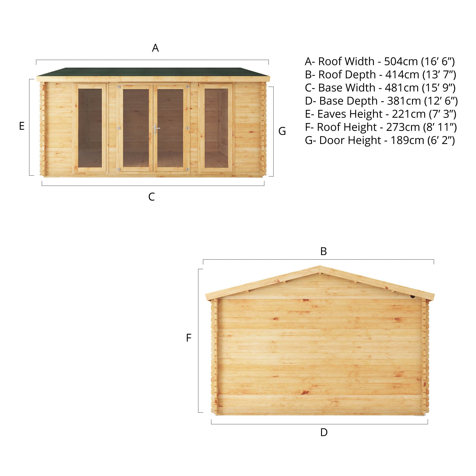 Mercia 44mm Home Office Studio (16x13) (5m x 4m) (SI-006-004-0104 EAN 5029442005744)