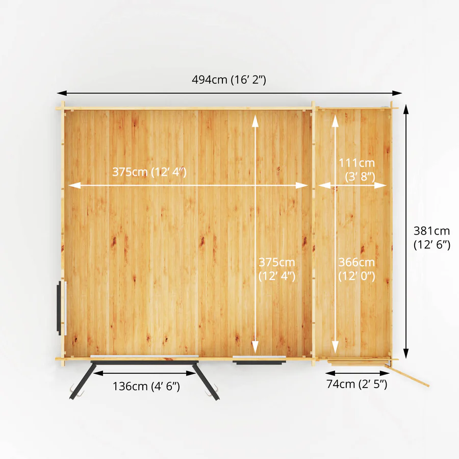 Mercia 44mm Home Office Elite (17x13) (5.1m x 4m) (SI-006-040-0028 EAN 5029442019550)