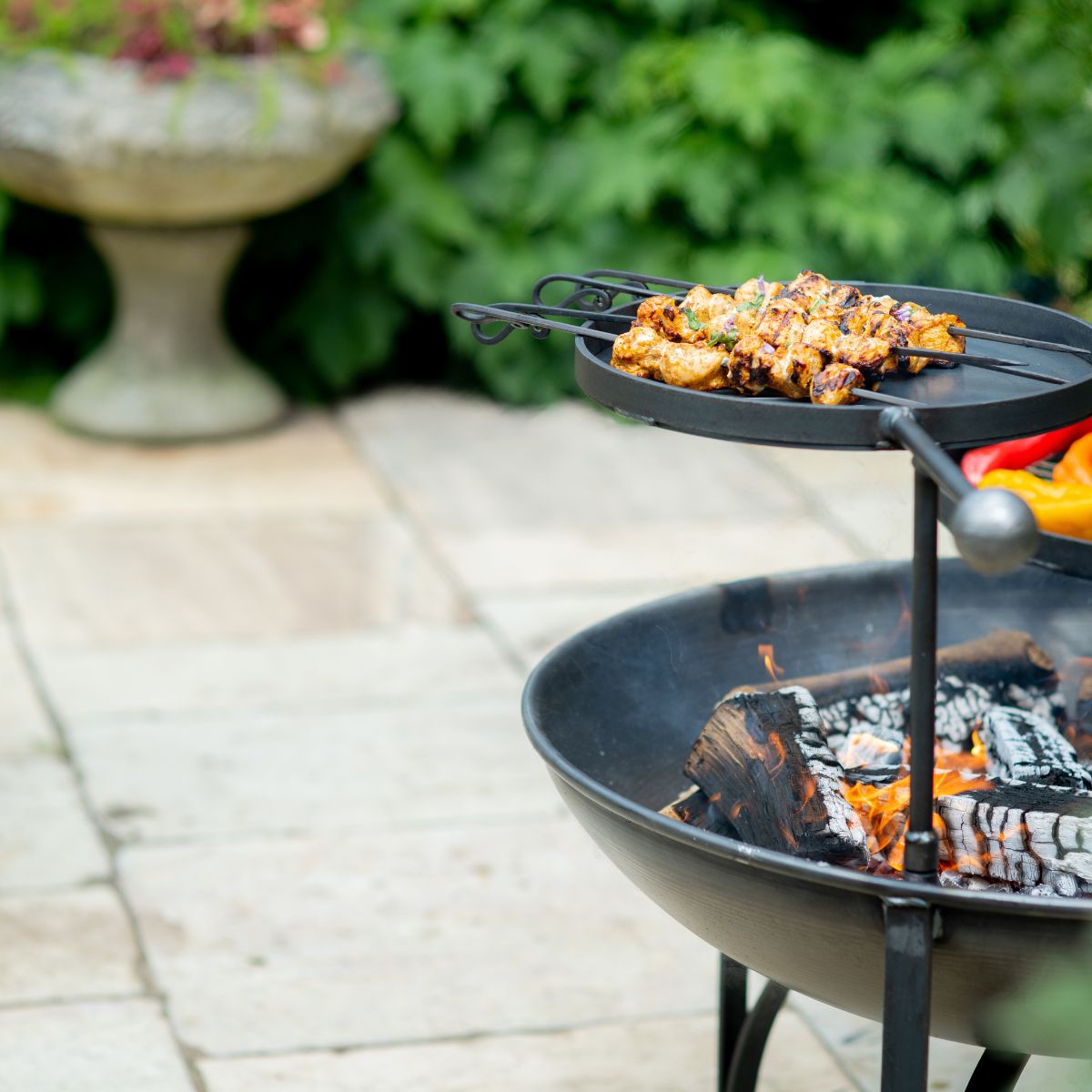 Firepits UK Warming Swing Arm BBQ Rack WSWA36