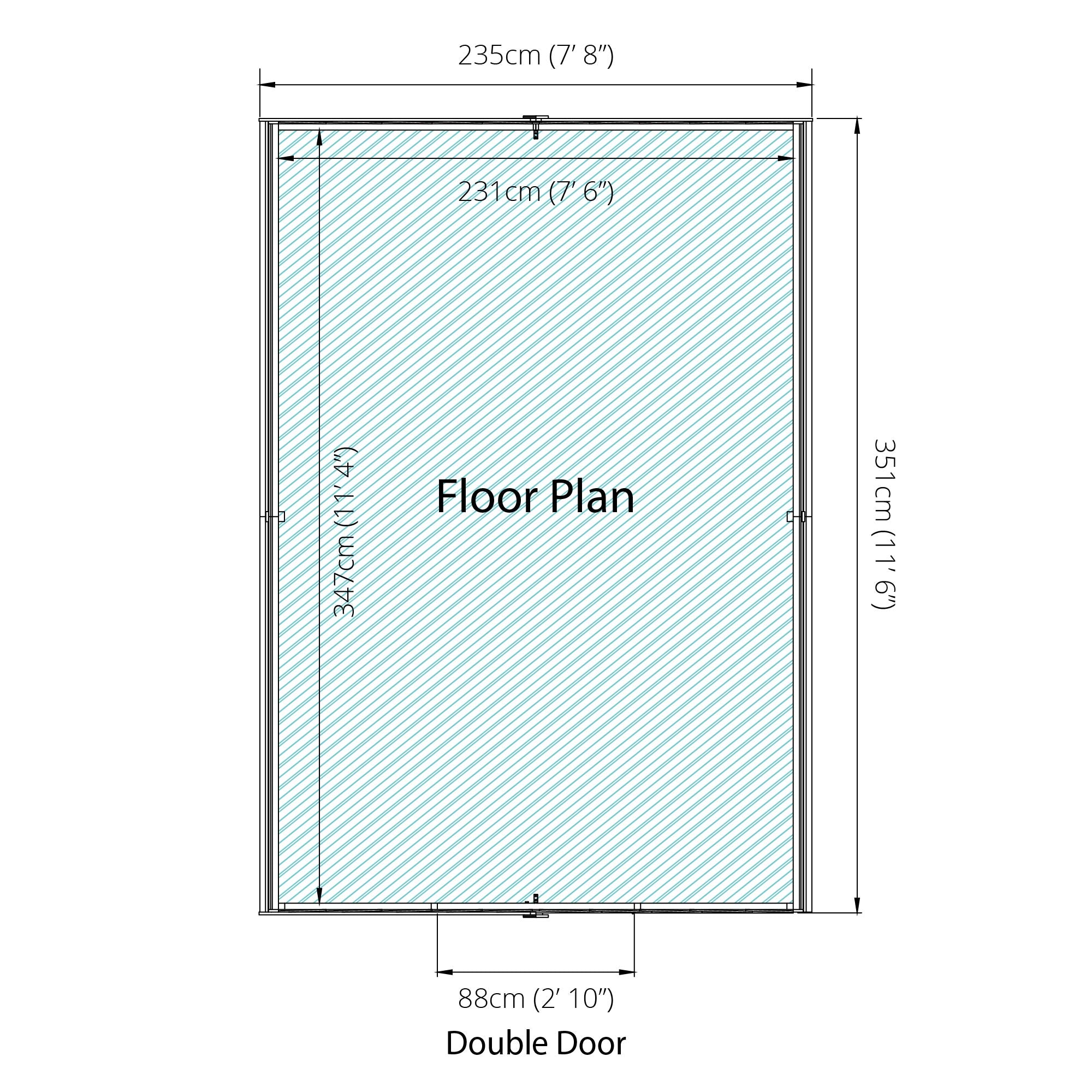 Mercia Overlap Apex (12x8) (SI-001-001-0007 - EAN 5029442075136)
