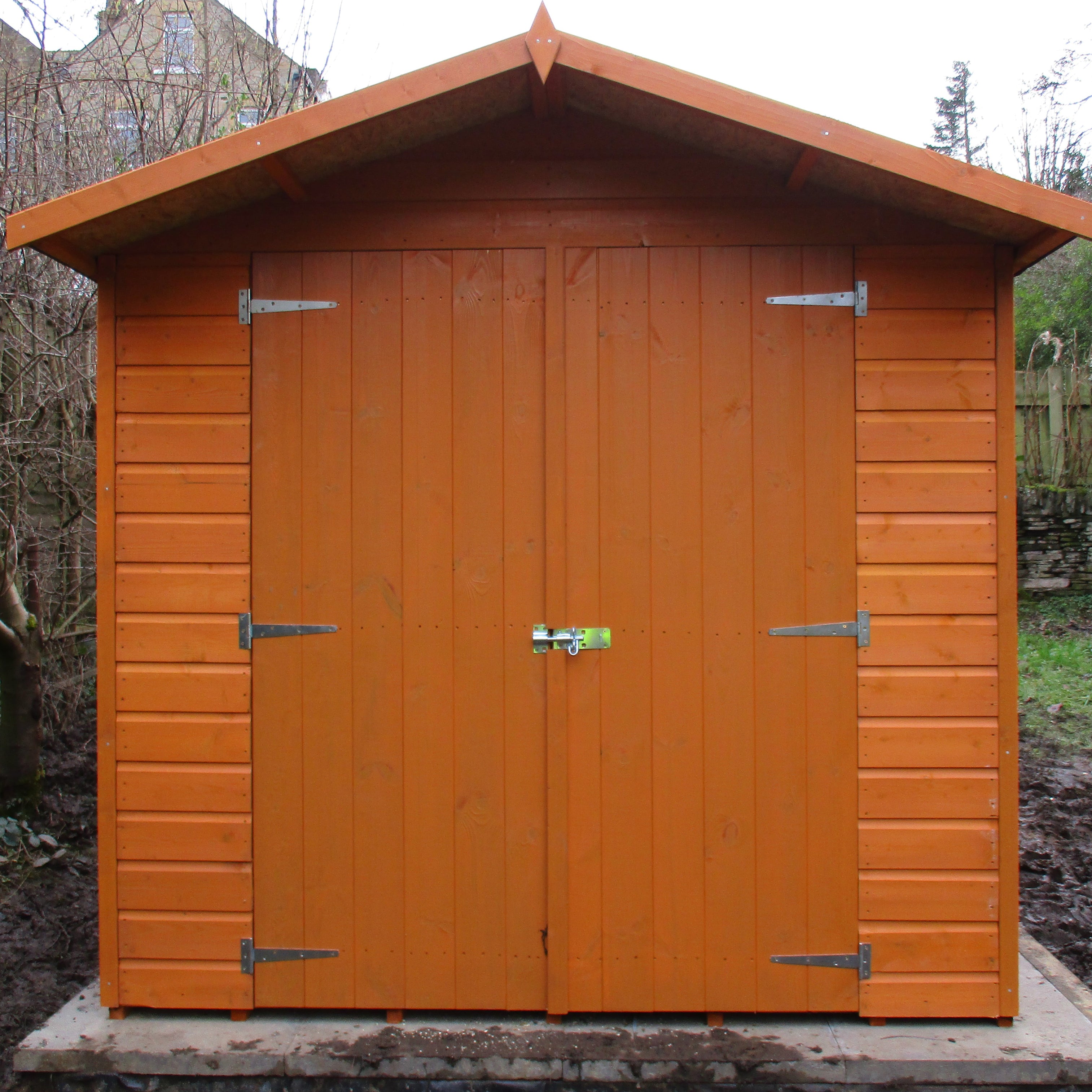 Shire Jersey Shed (7x13) JERS0713DSL-1AA 5060437981858 - Outside Store