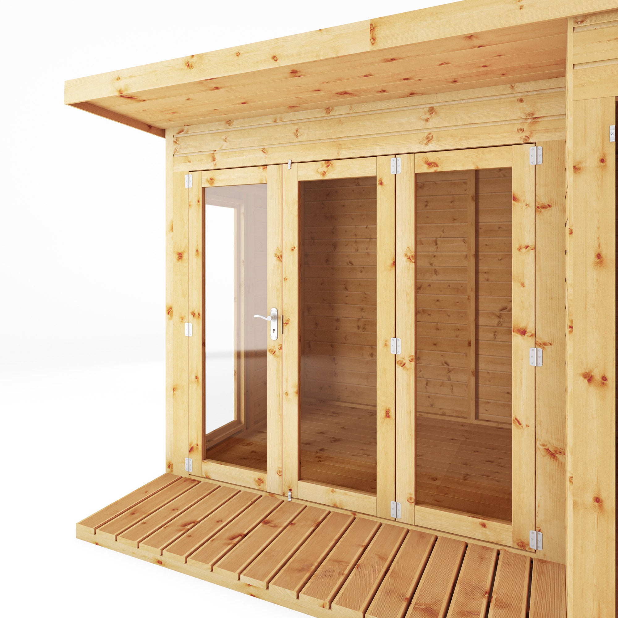 Mercia Contemporary Summerhouse with Side Shed (10x8) (SI-003-001-0022 - EAN 5029442077857)