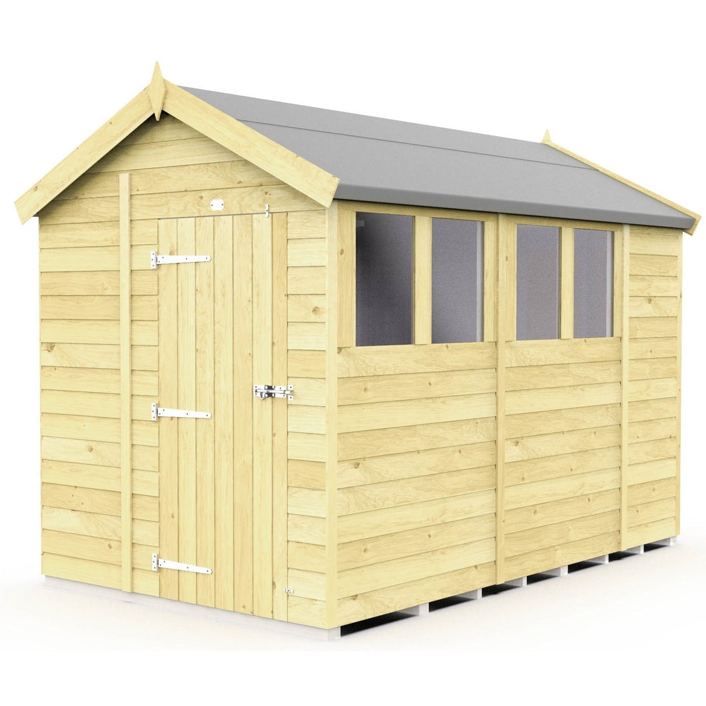 Total Sheds (6x11) Pressure Treated Apex Shed