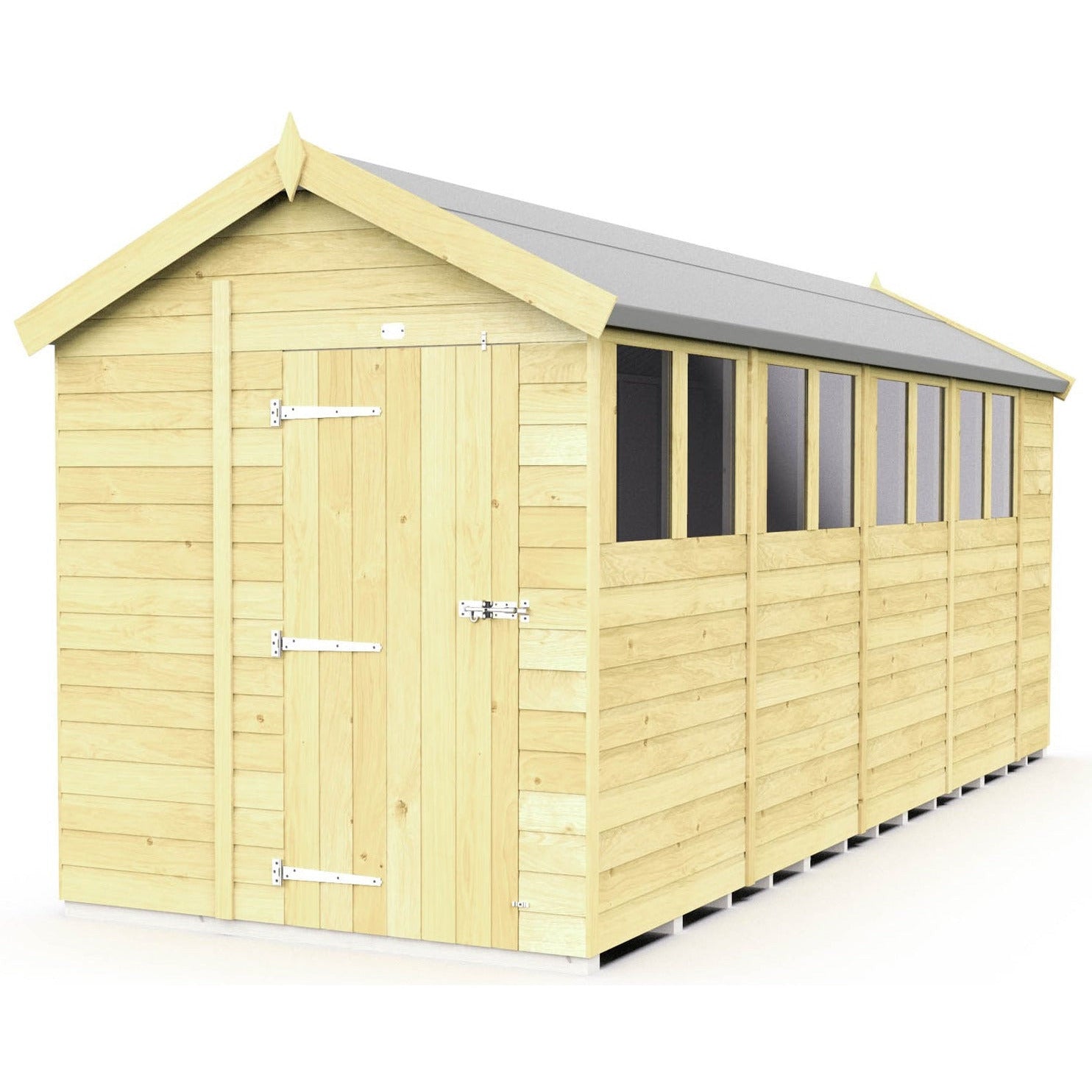 Total Sheds (6x19) Pressure Treated Apex Shed