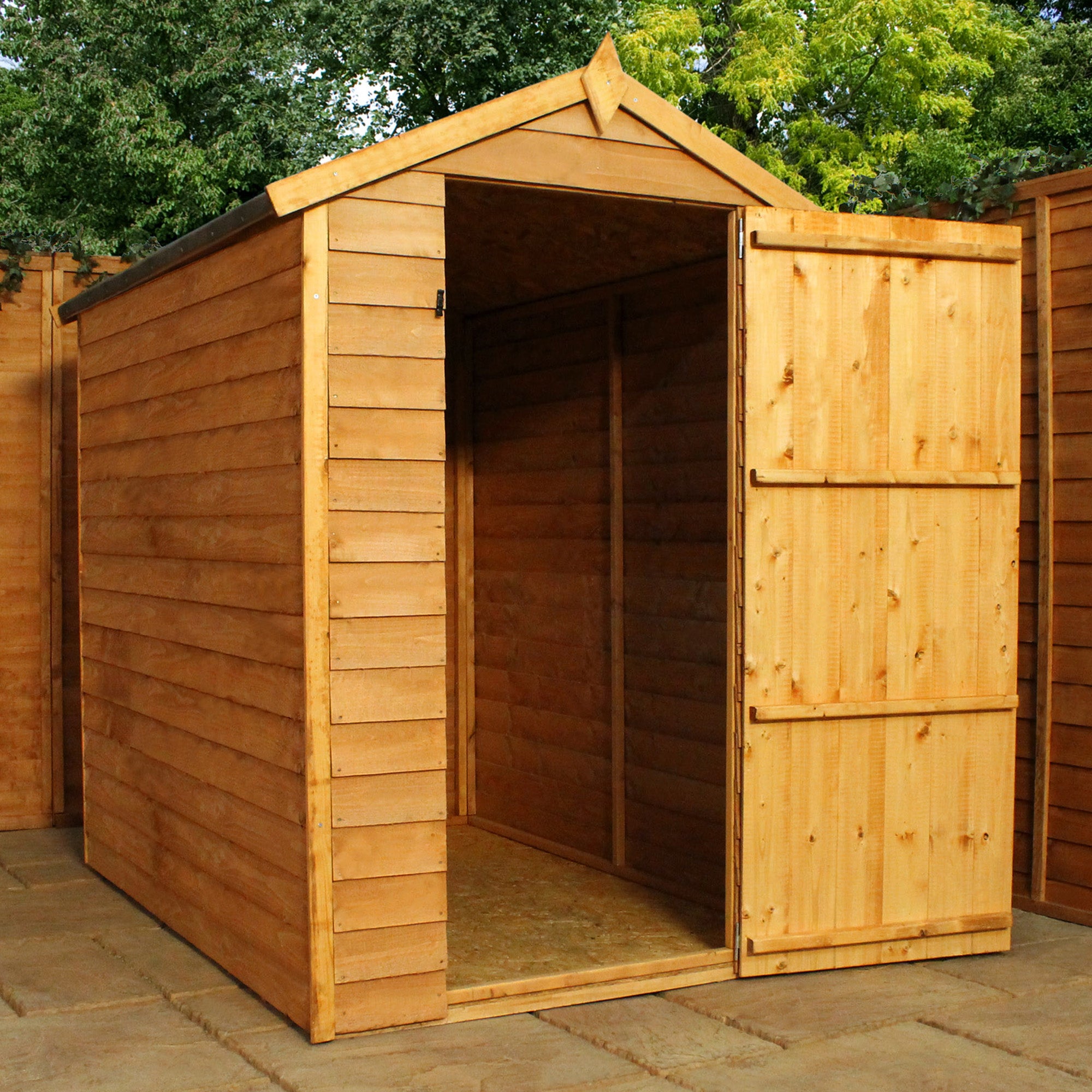 Mercia Overlap Apex Shed (6x4) (SI-001-001-0001 - EAN 5029442075099)