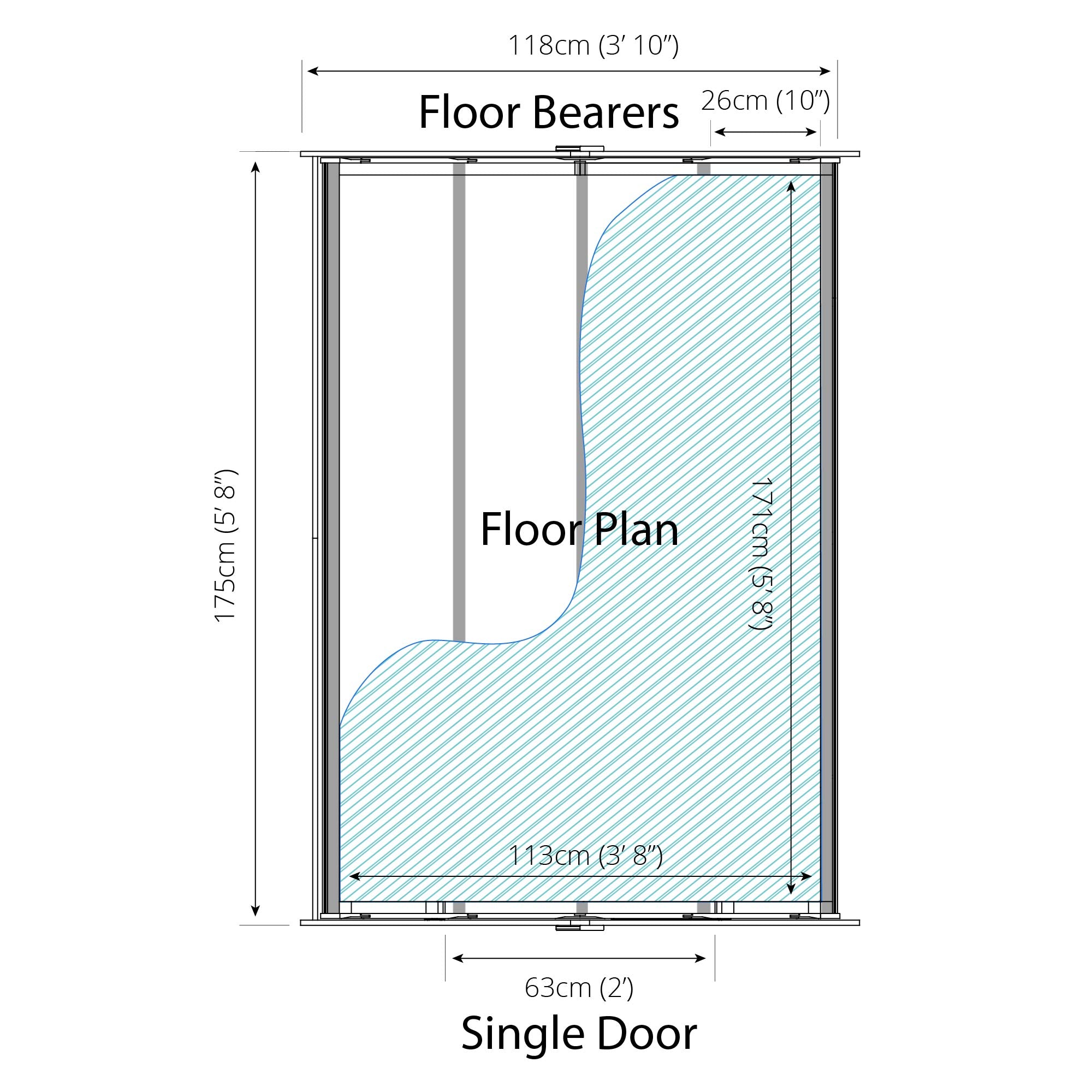 Mercia Overlap Apex Shed (6x4) (SI-001-001-0001 - EAN 5029442075099)