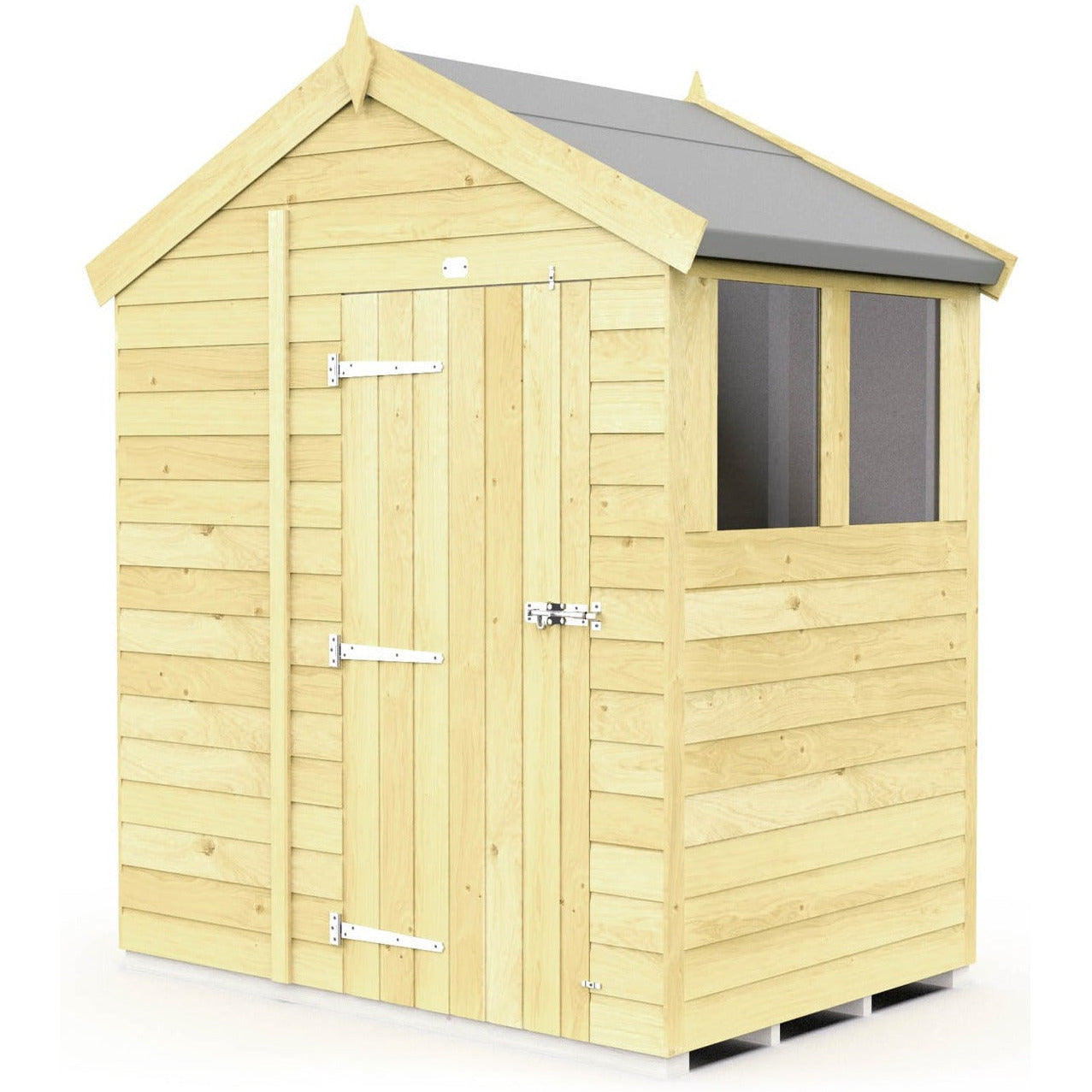 Total Sheds (6x4) Pressure Treated Apex Shed
