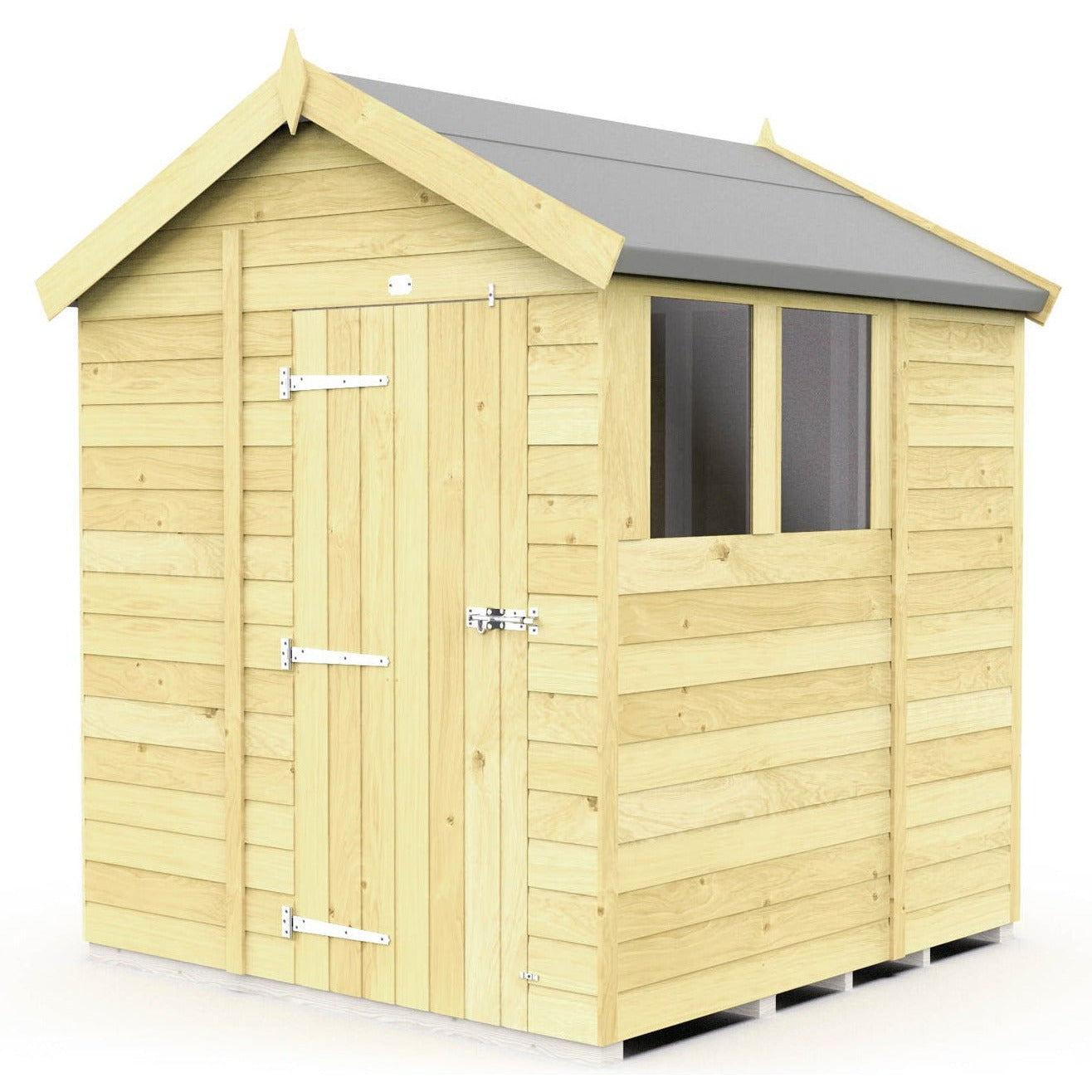 Total Sheds (6x7) Pressure Treated Apex Shed