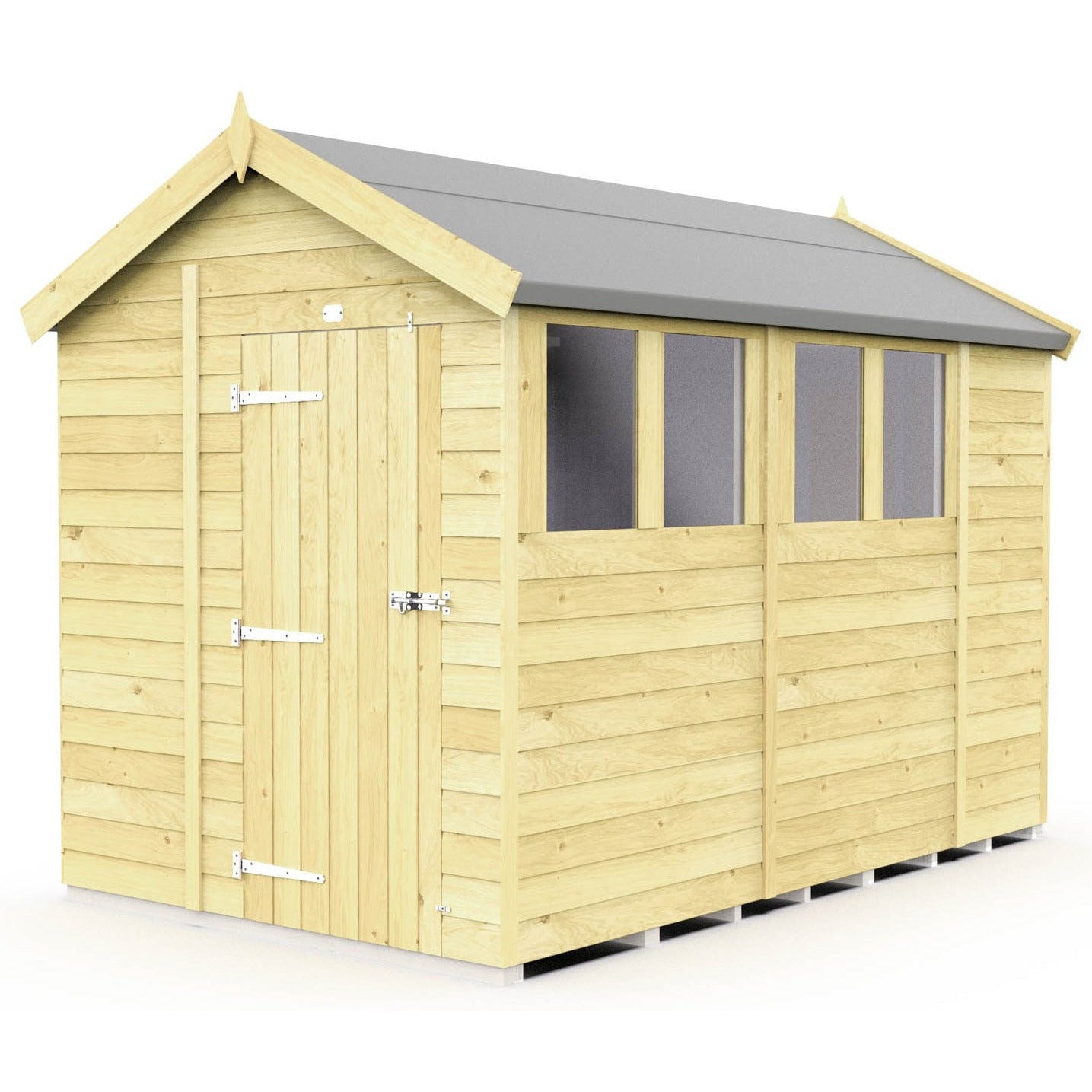 Total Sheds (7x11) Pressure Treated Apex Shed