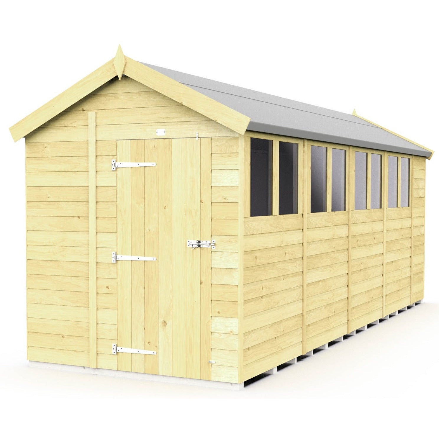 Total Sheds (7x19) Pressure Treated Apex Shed