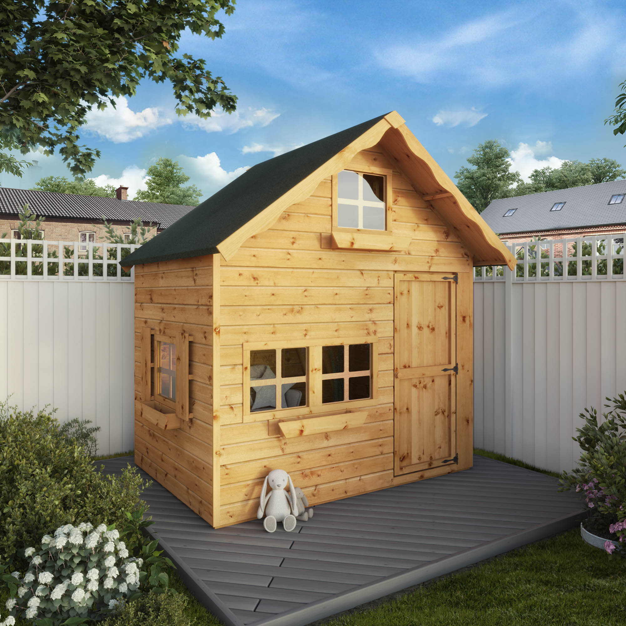 Mercia Double Storey Swiss Cottage (7x5) (SI-002-001-0109 - EAN 5029442006833)