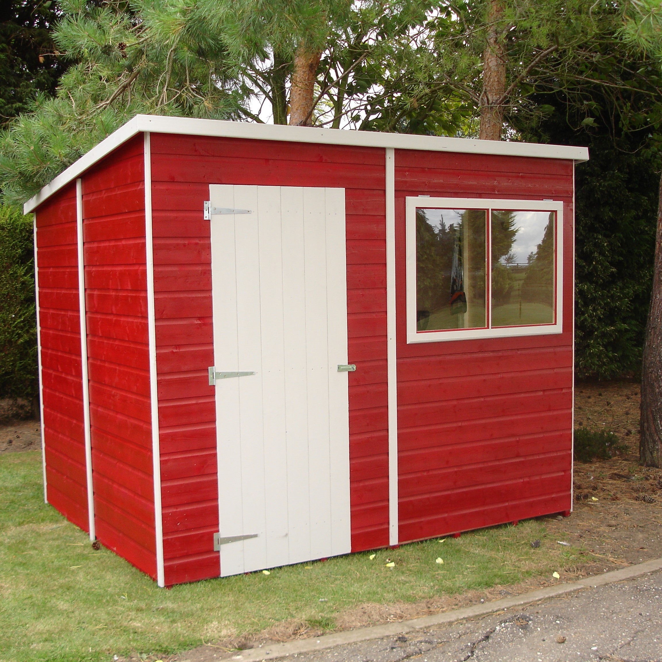 Shire Pent Shed (8x6) PENT0806DSL-1AA 5060437981797 - Outside Store