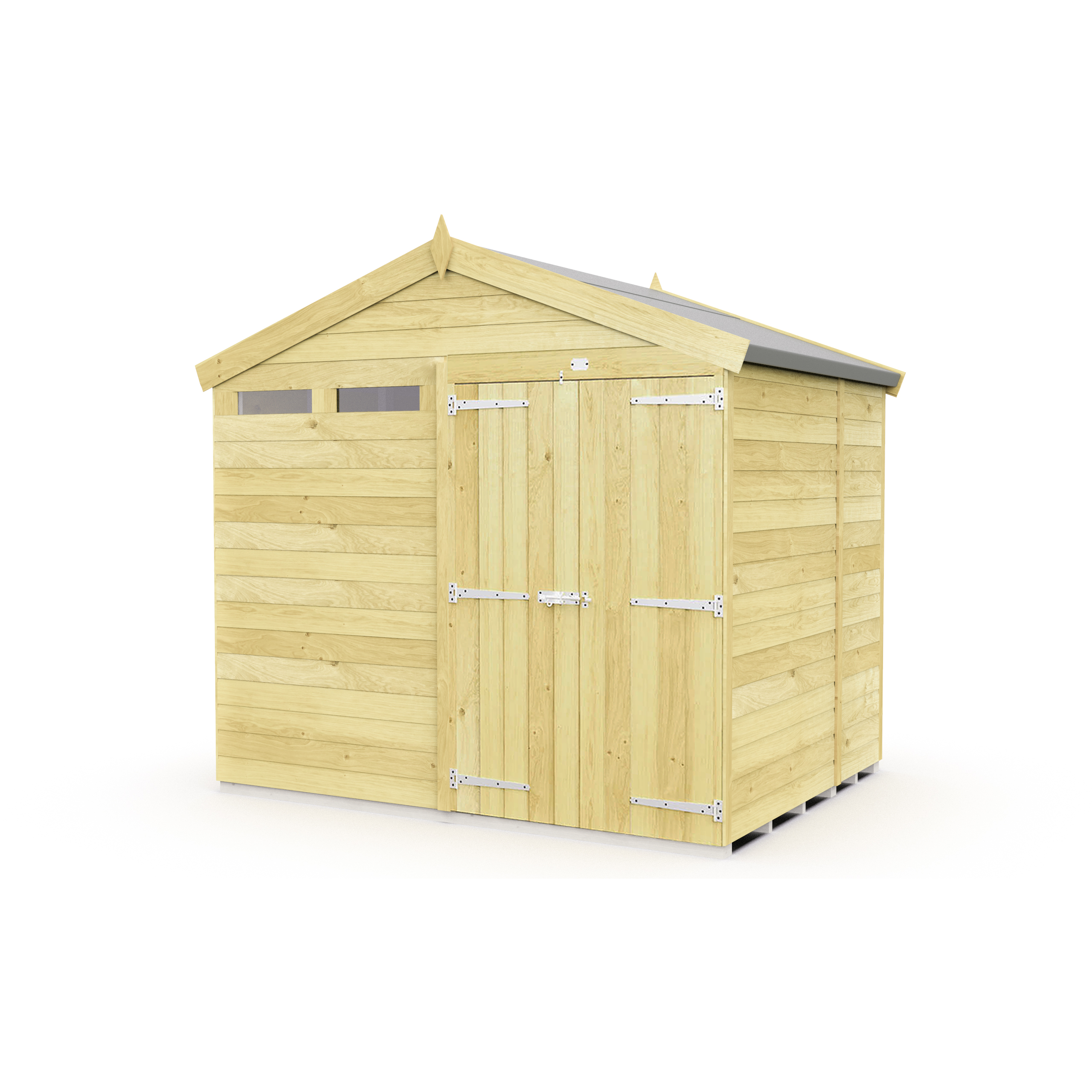 Total Sheds (8x5) Pressure Treated Apex Security Shed