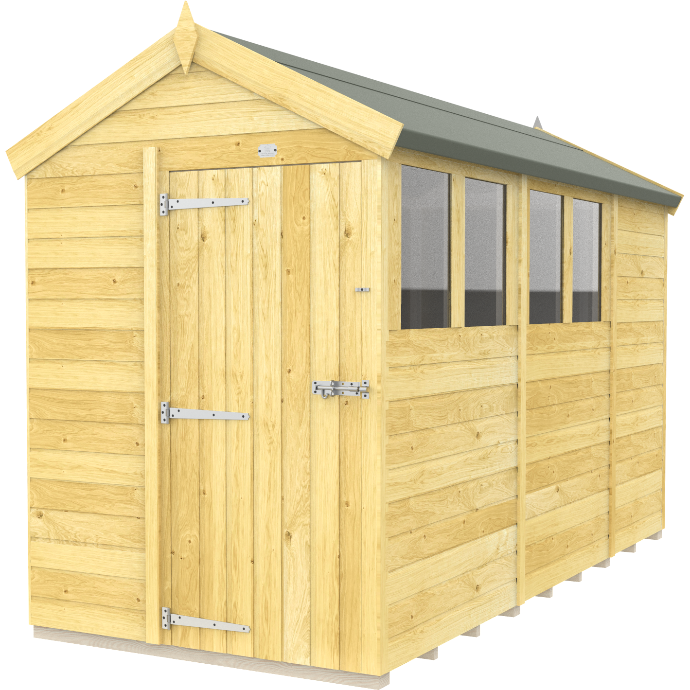 Total Sheds (5x11) Pressure Treated Apex Shed