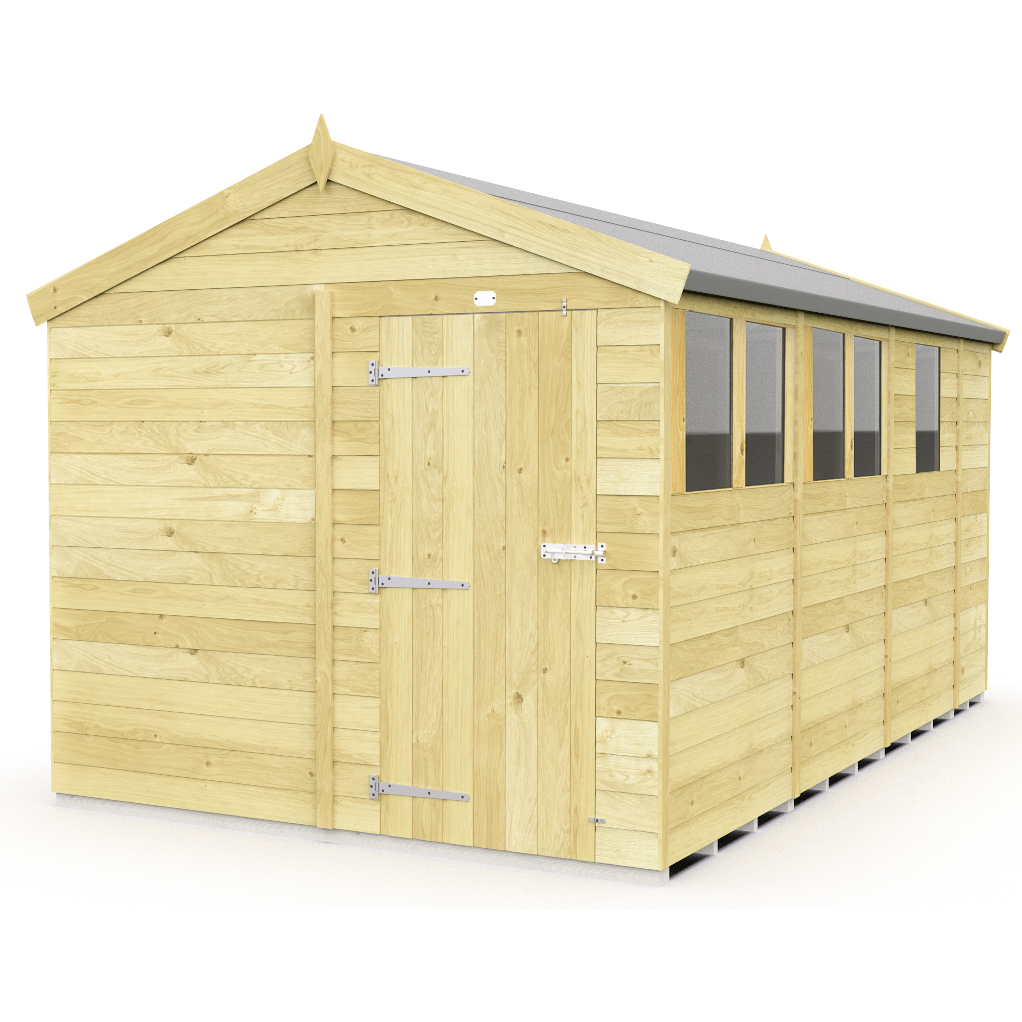 Total Sheds (8x13) Pressure Treated Apex Shed
