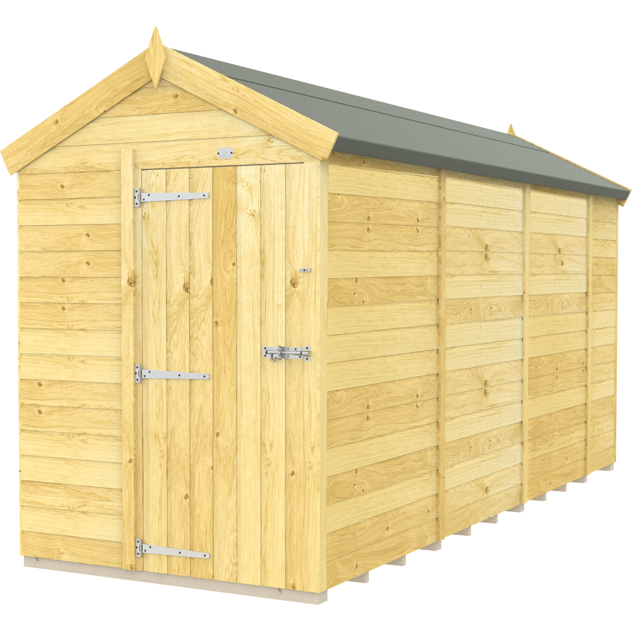 Total Sheds (5x14) Pressure Treated Apex Shed