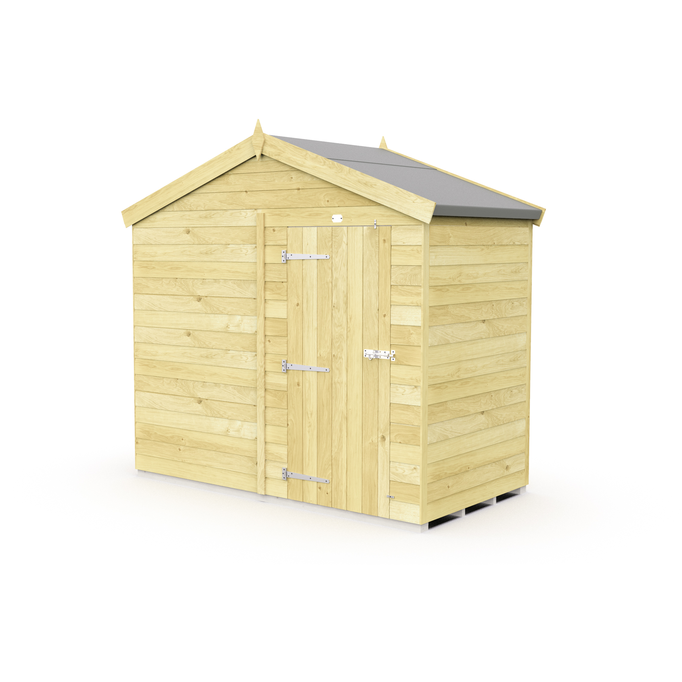 Total Sheds (8x4) Pressure Treated Apex Shed