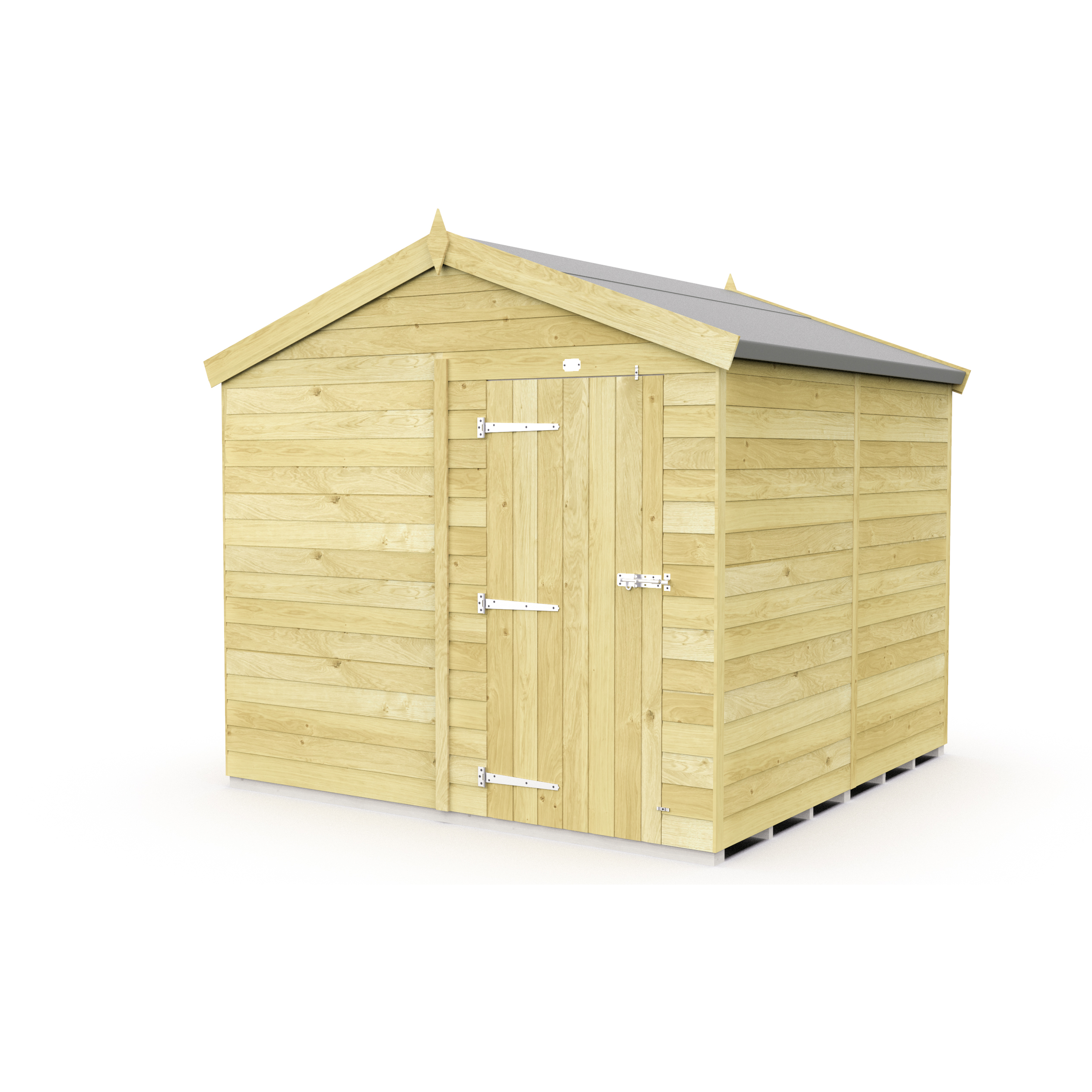 Total Sheds (8x8) Pressure Treated Apex Shed